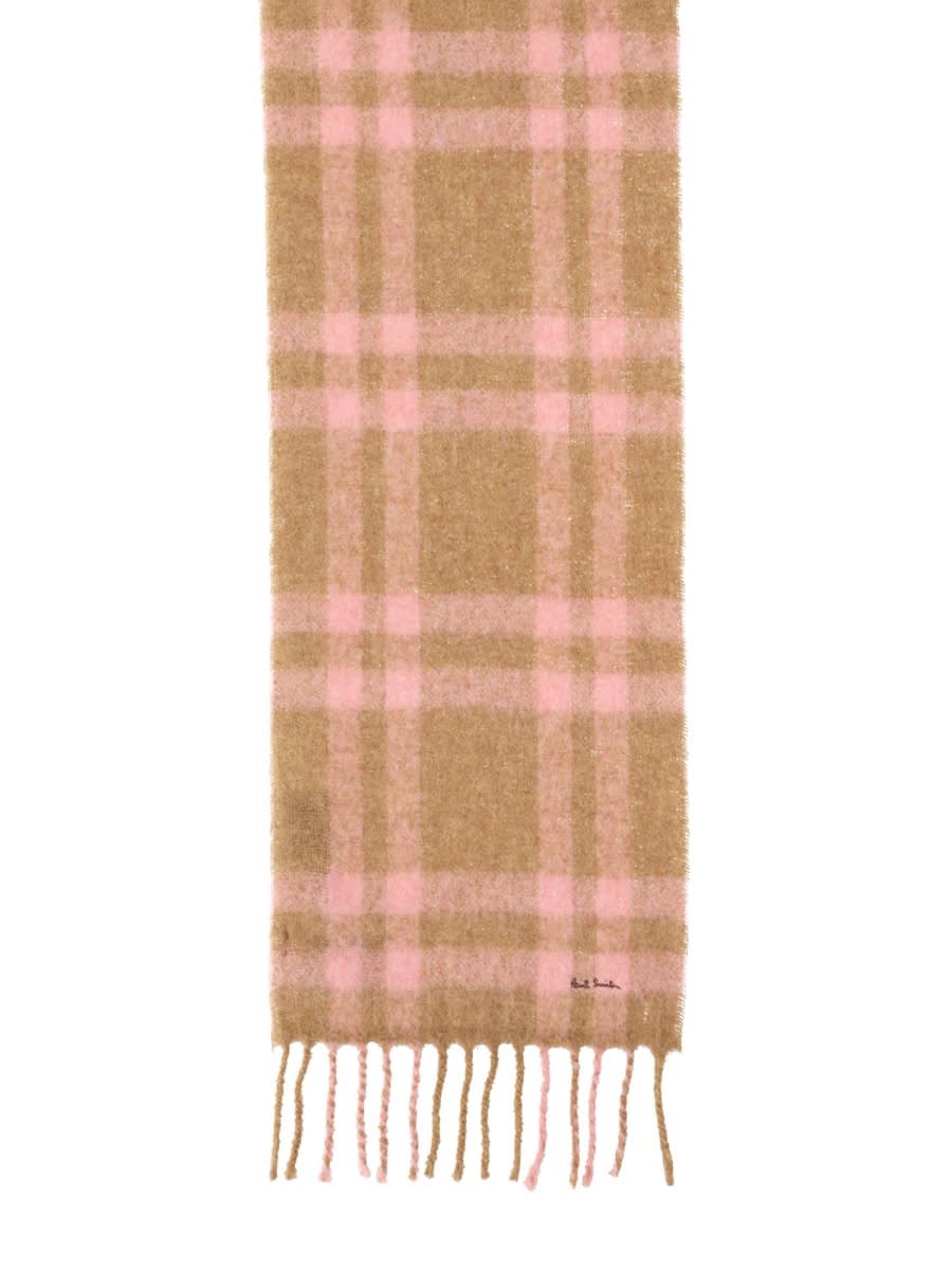 Paul Smith Cruxella Scarf In Brown