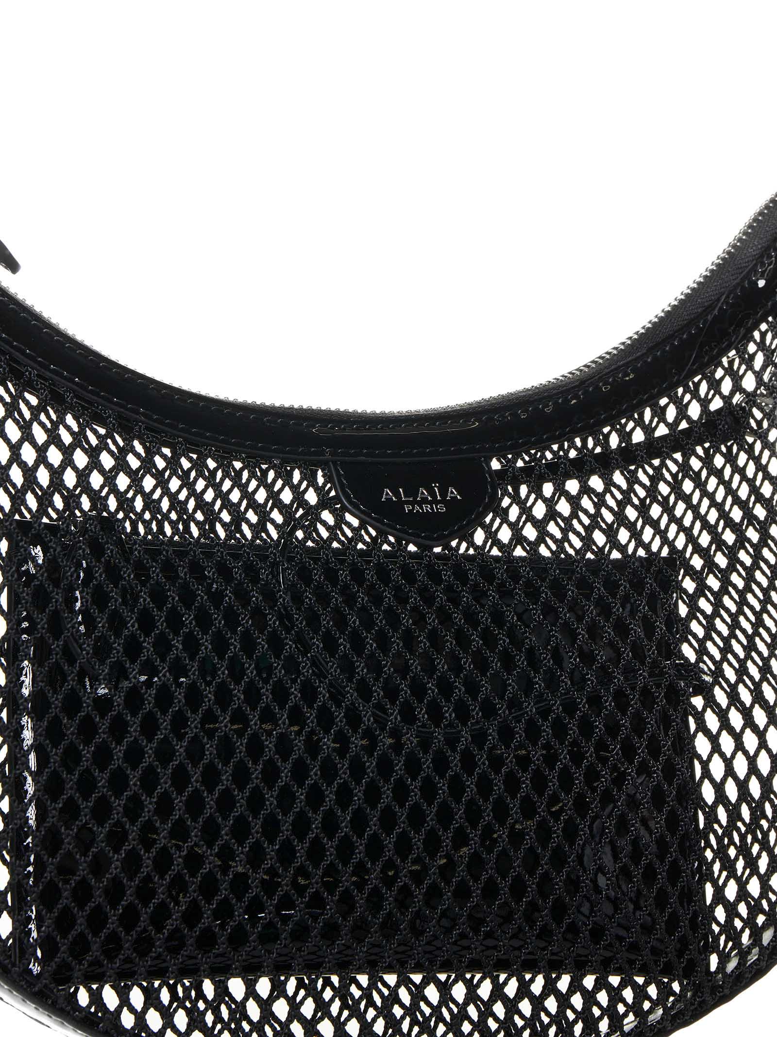 Shop Alaïa Shoulder Bag In Black