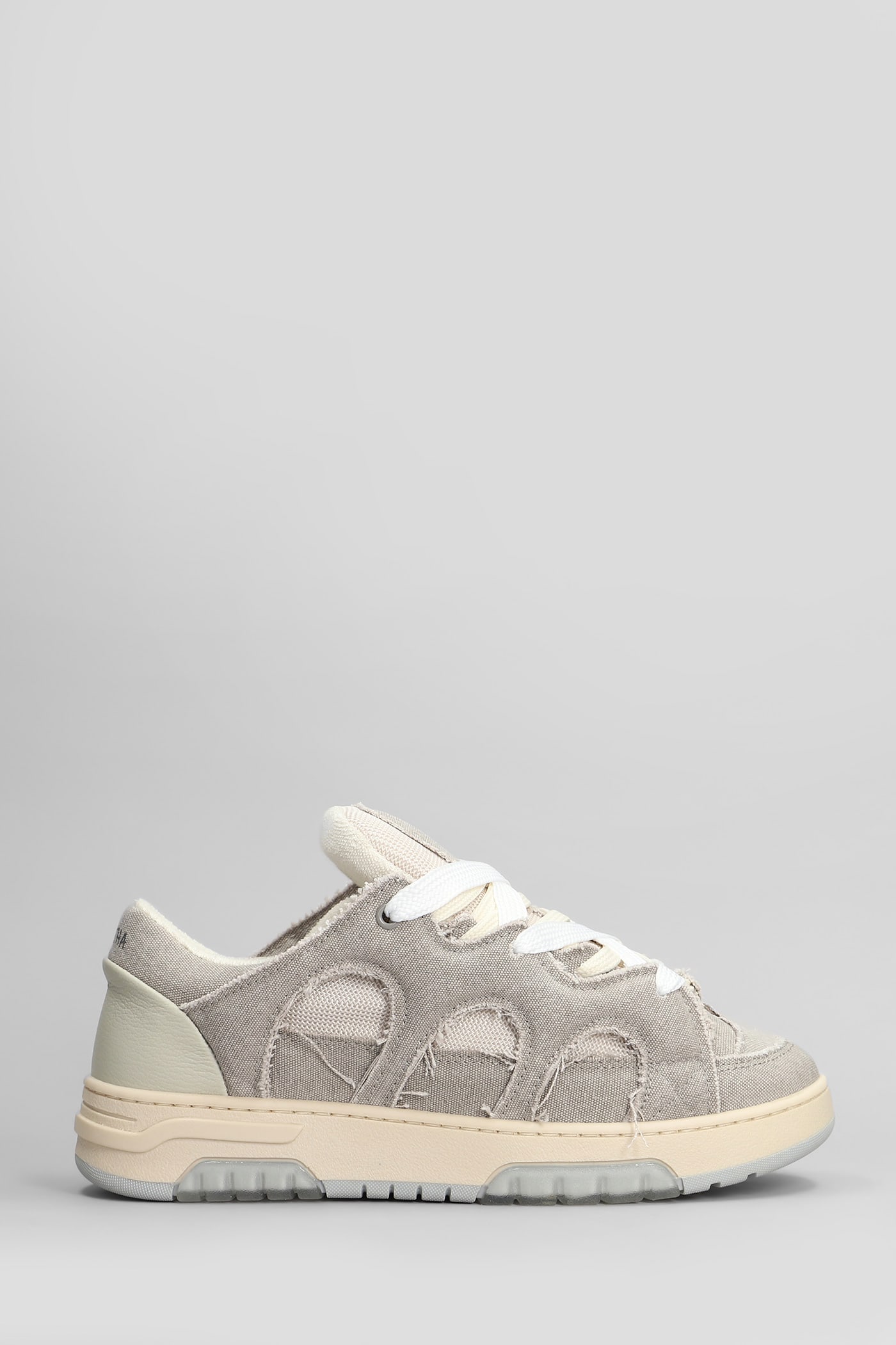 Santha 1 Canvas Sneakers In Beige Canvas