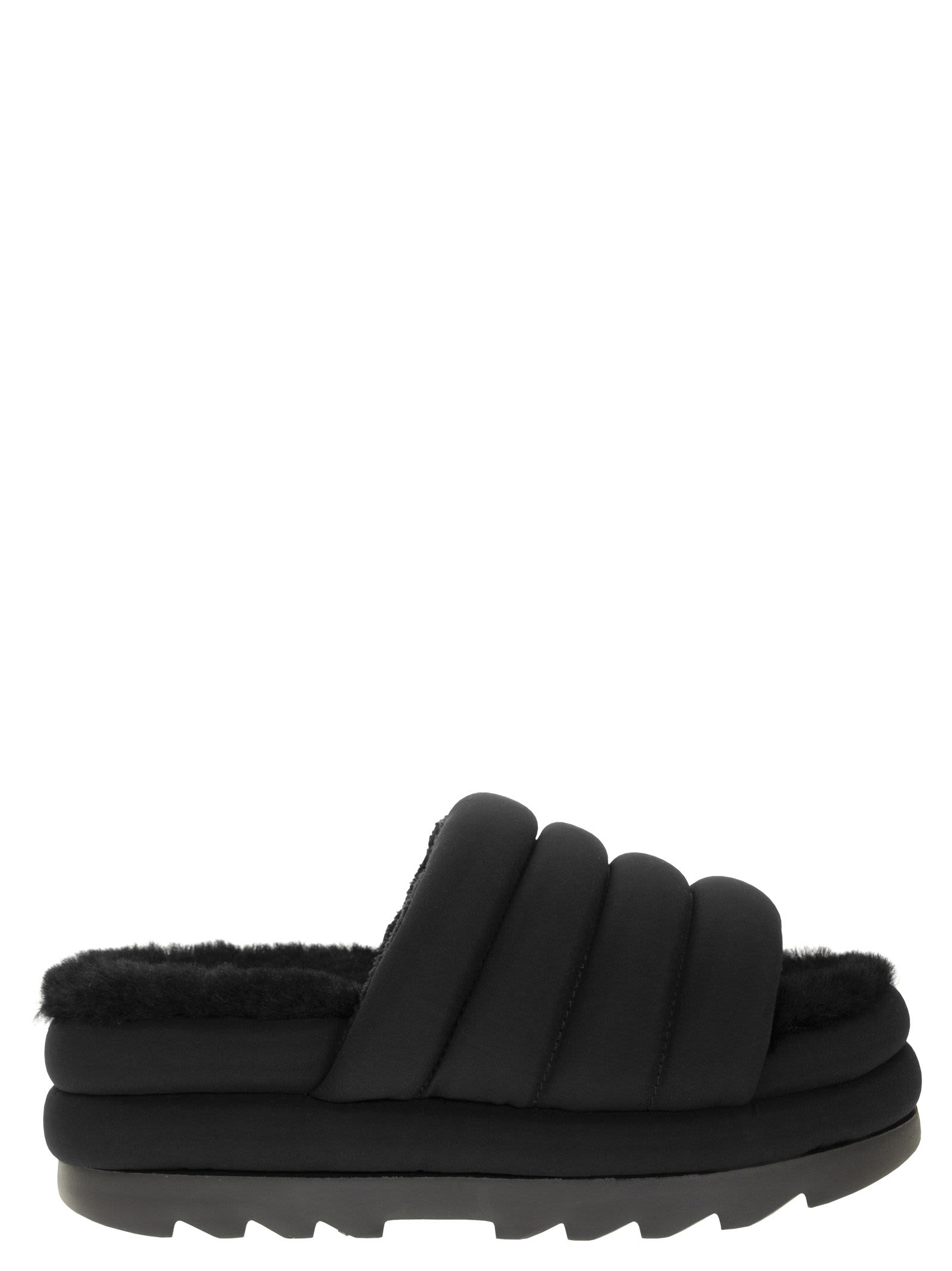 UGG W MAX SLIDE - SANDALS WITH PLATEAU