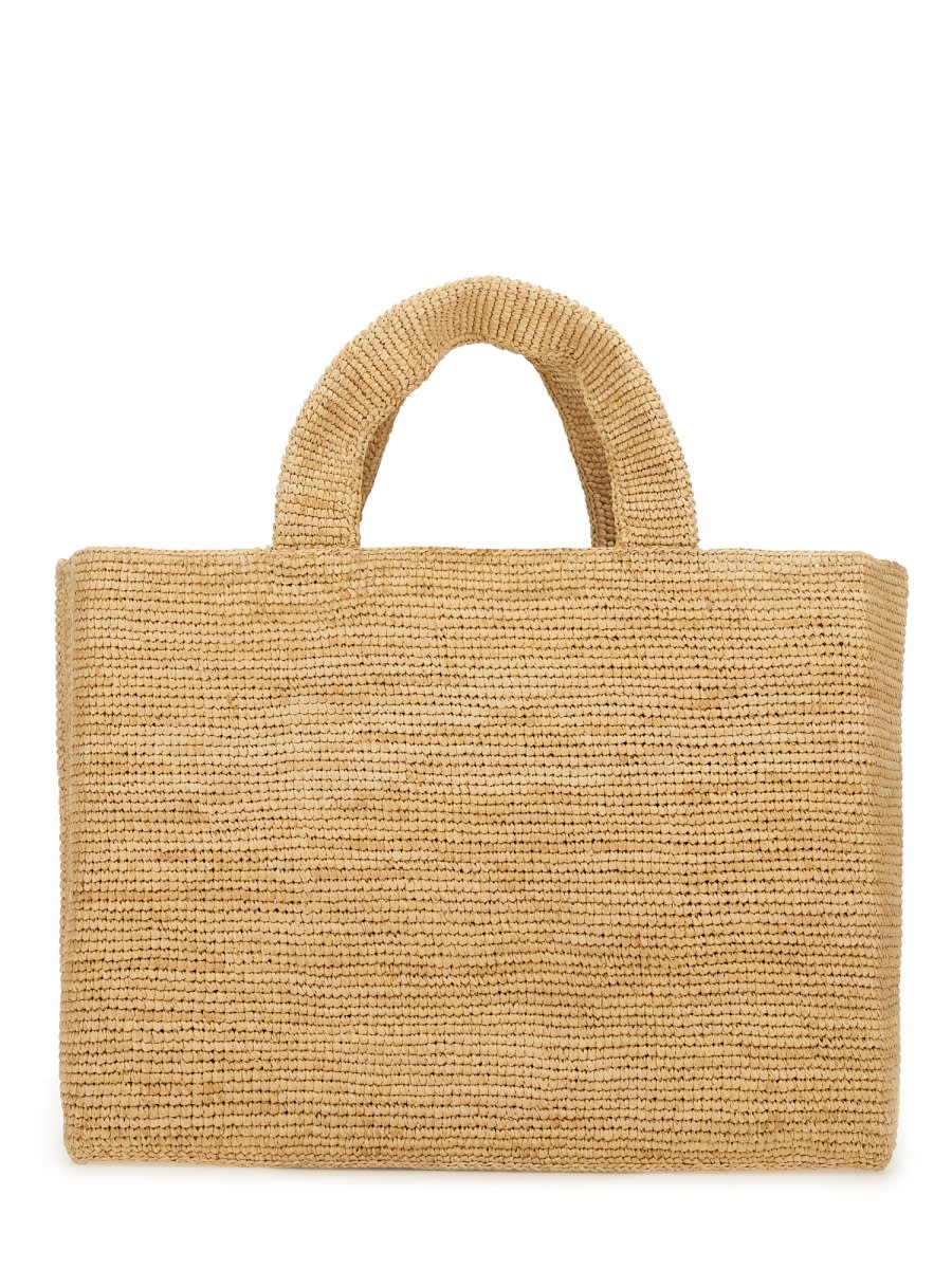 Manebi Bag Sunset Medium In Ivory