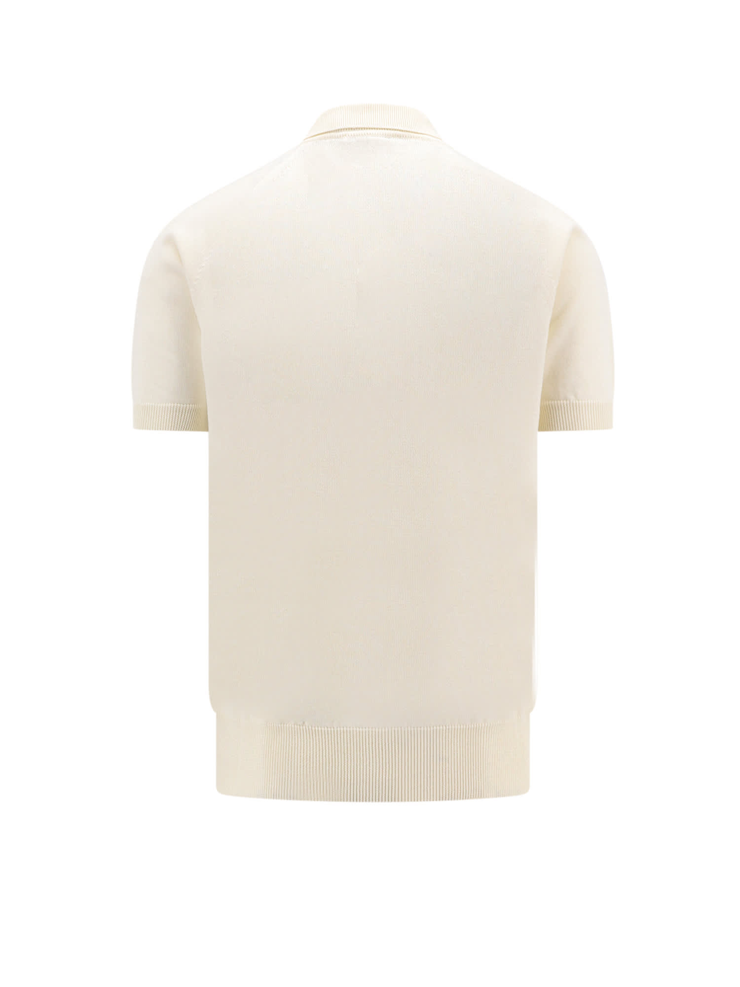 Shop Lardini Polo Shirt In White