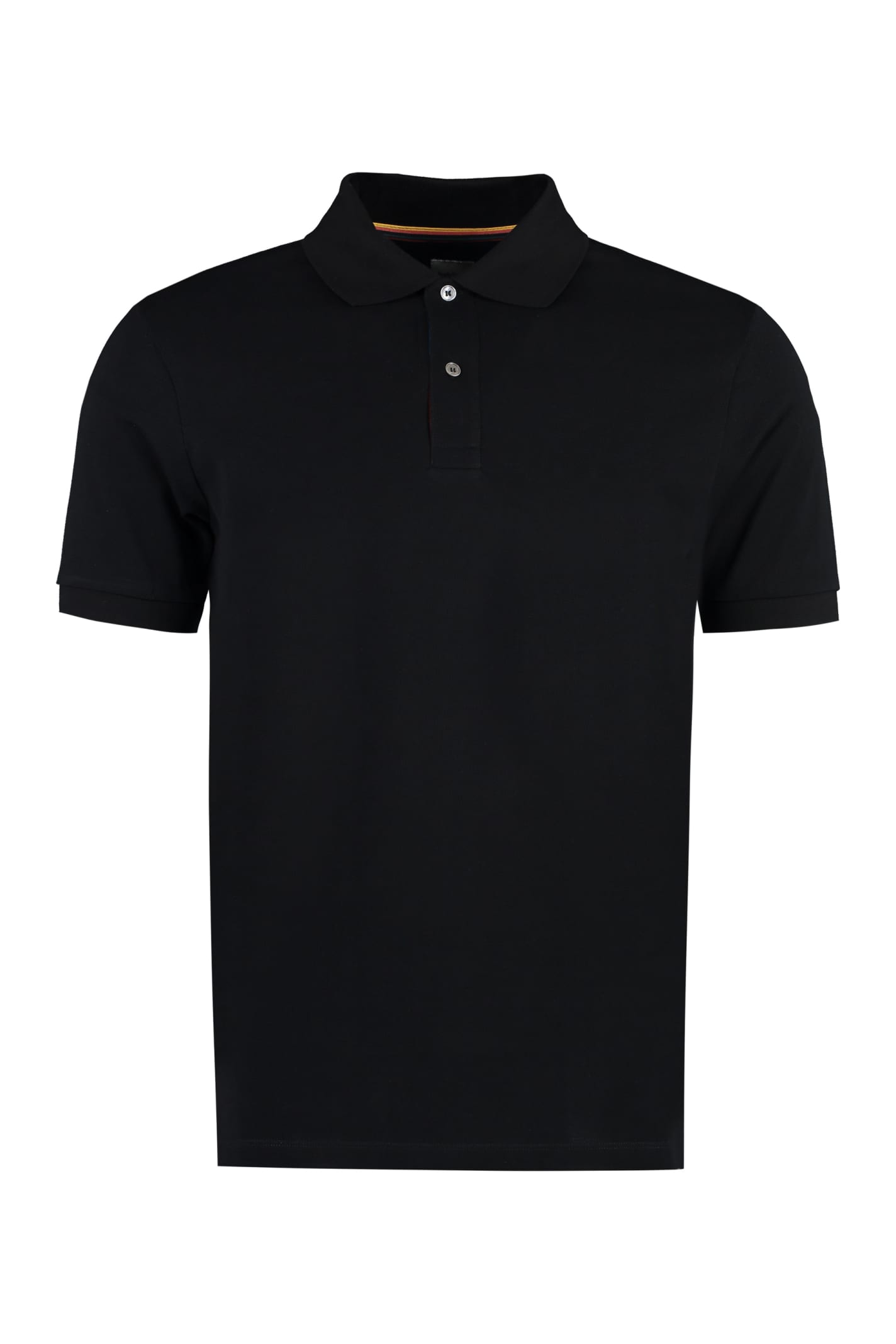 PAUL SMITH COTTON-PIQUÉ POLO SHIRT