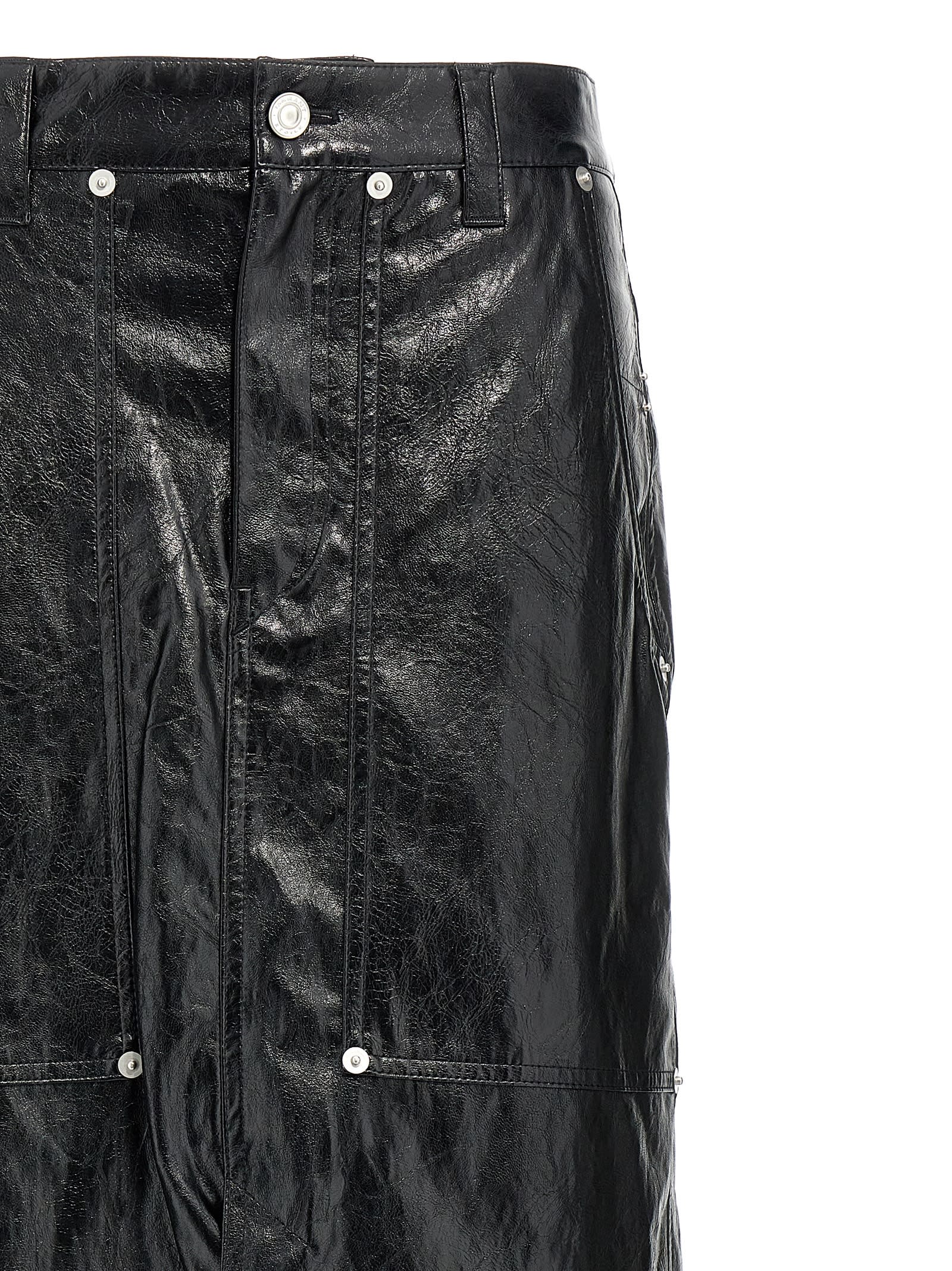 Shop Marant Etoile Angele Skirt In Black