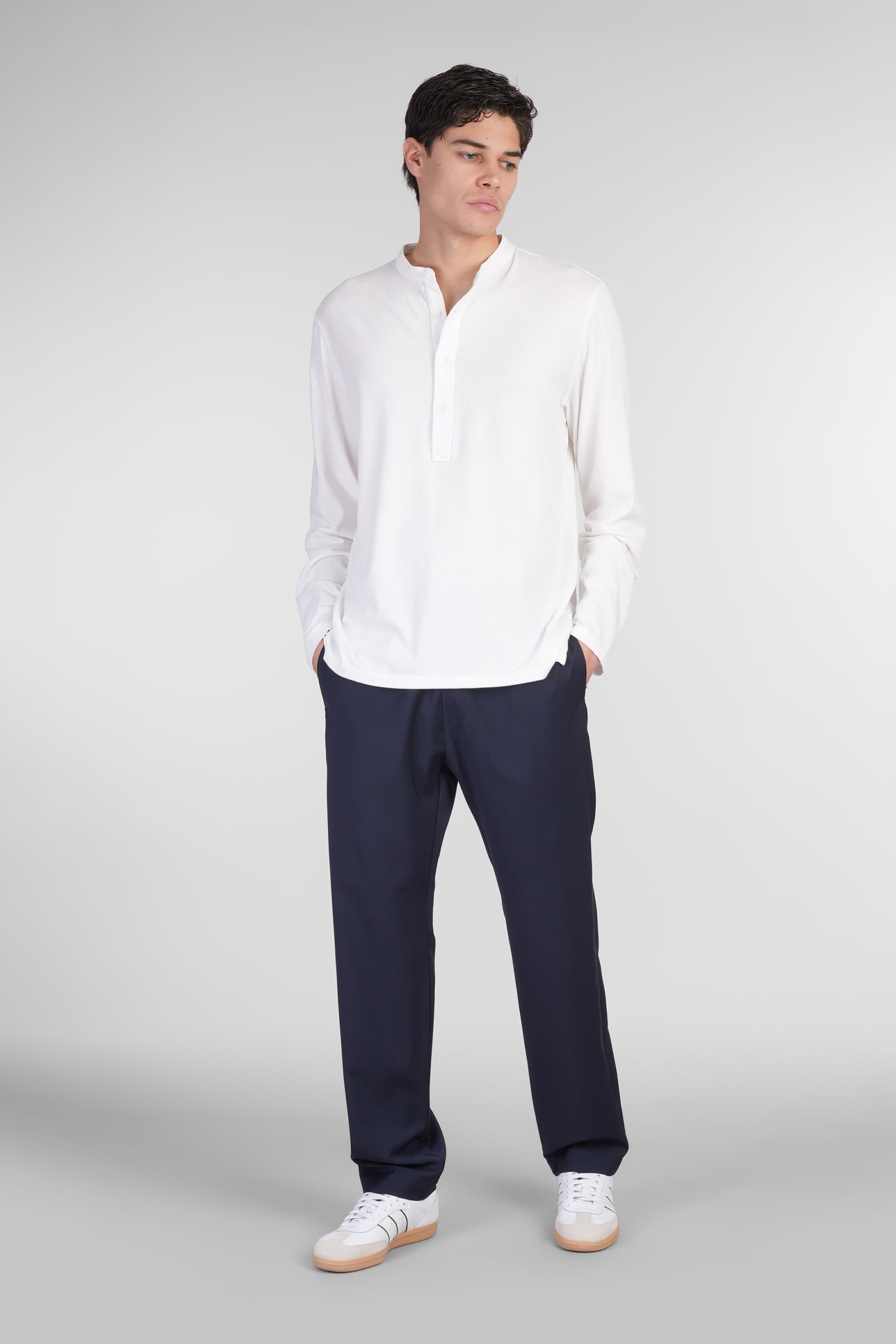 Barena Venezia Riobarbo Pants In Blue Wool In Blue