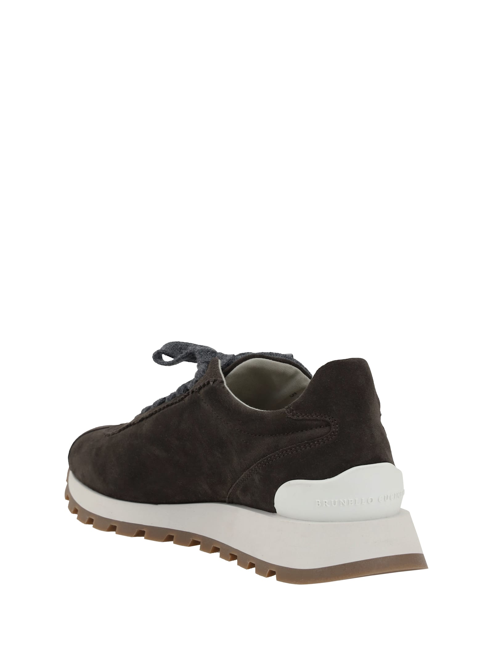 Brunello Cucinelli Sneakers With Iconic Embellishments In Animal Print
