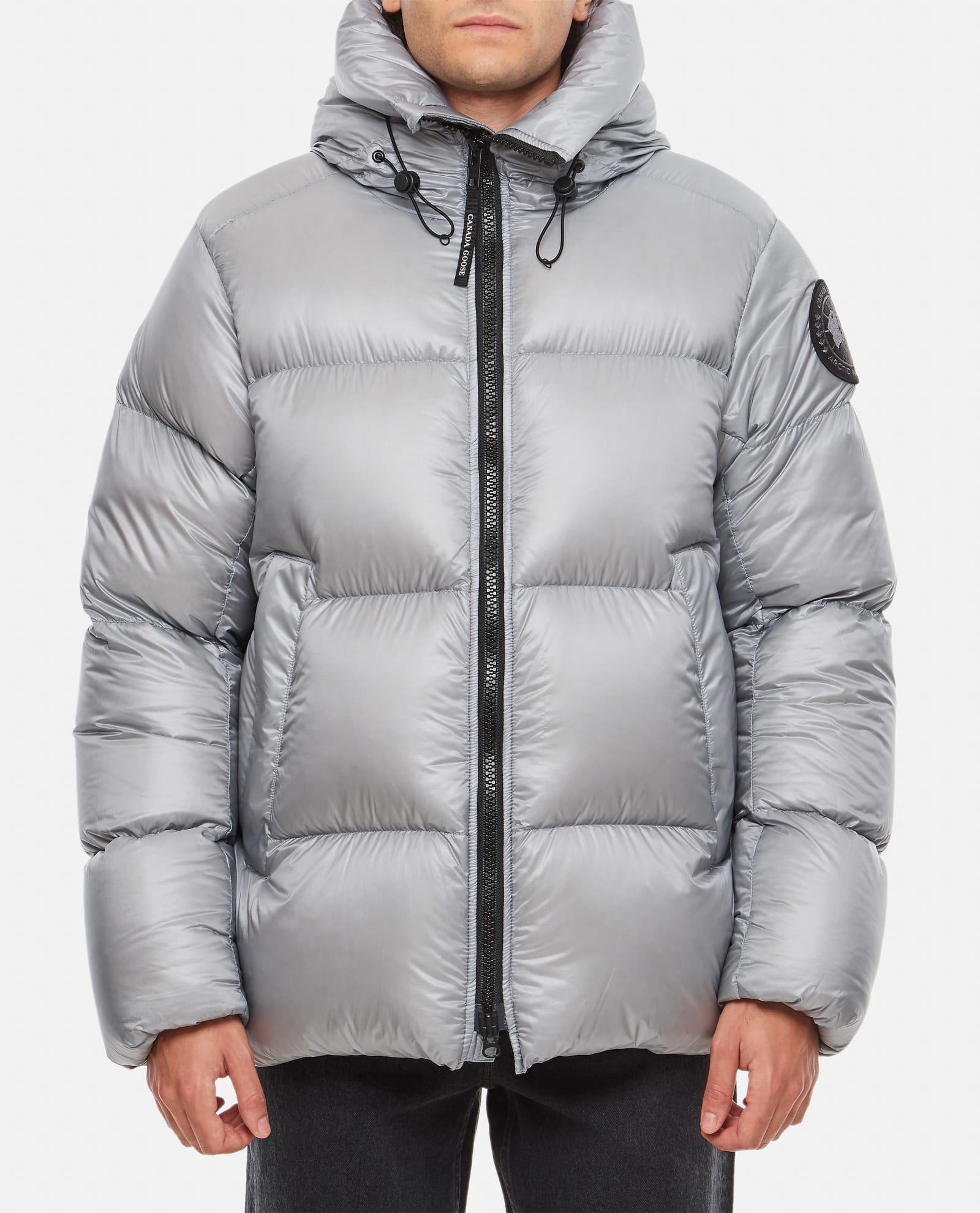 Canada Goose Crofton Packable Puffer Down Jacket In Grey