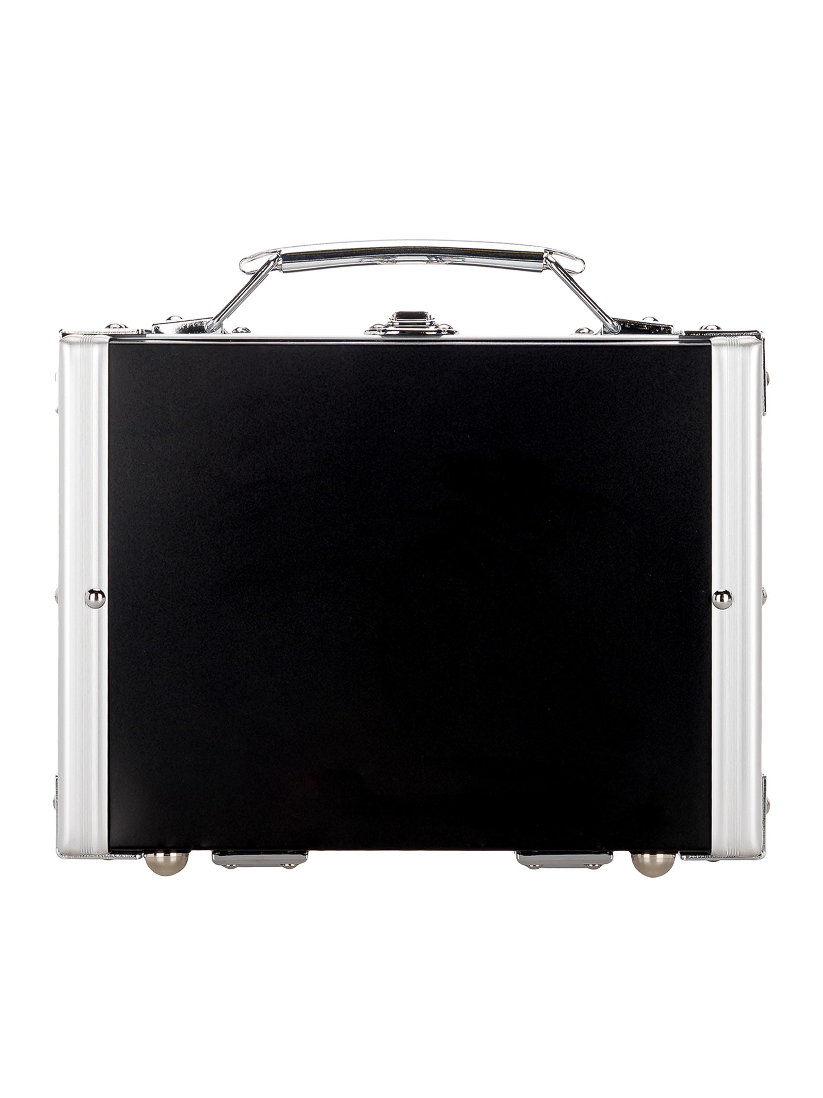 Comme Des Garçons Black Aluminum Trunk Bag In Black