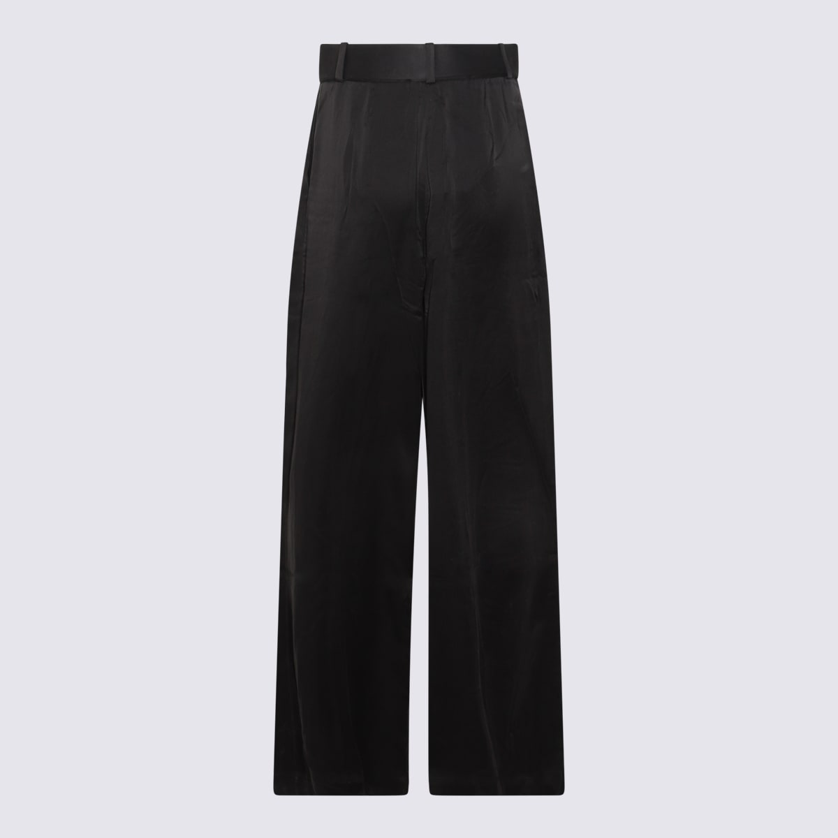 Shop Zimmermann Black Silk Pants