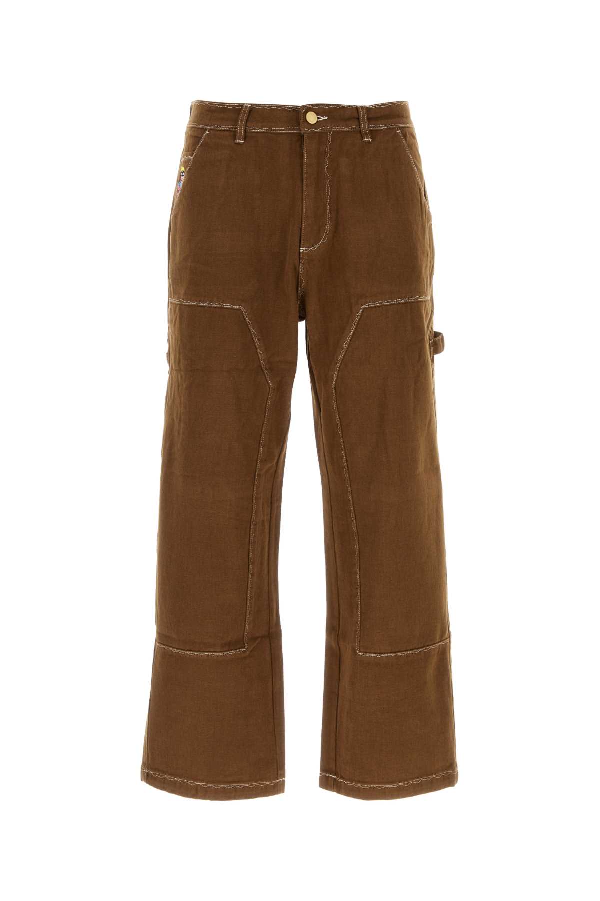 Brown Denim Jeans