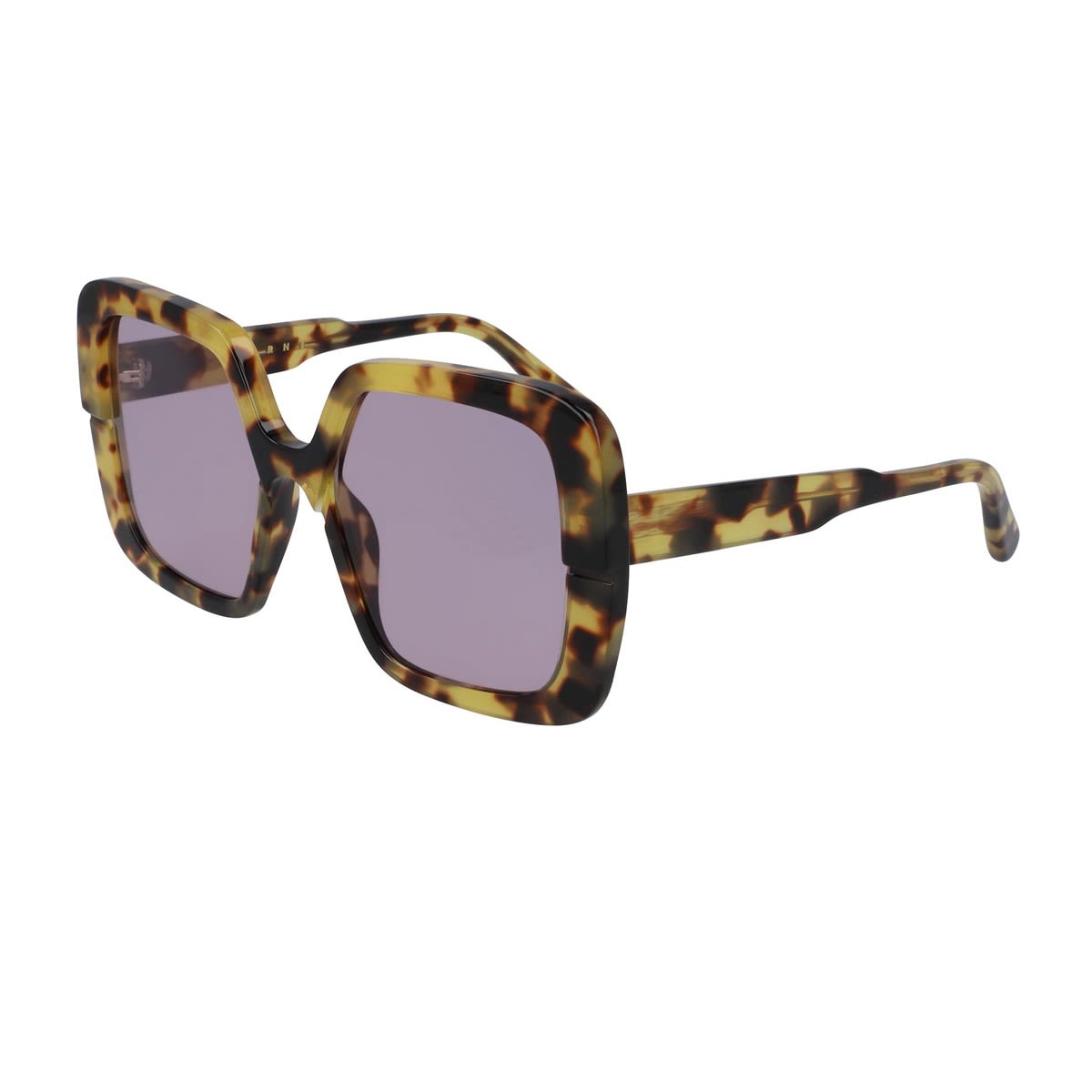 Marni Eyewear Me643s Sunglasses In Marrone