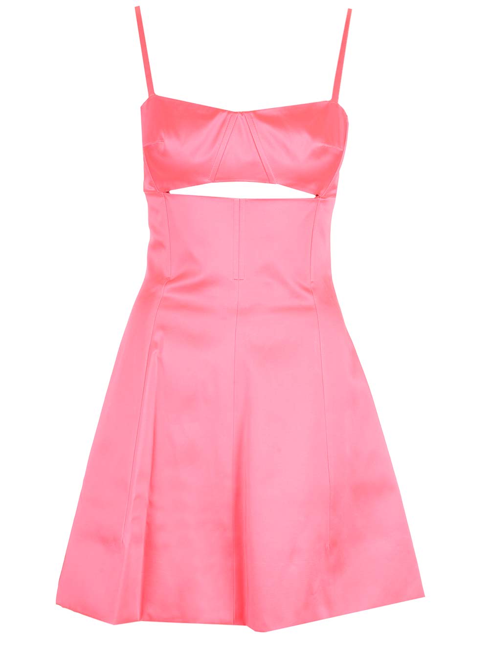 Patou Dress With Cut-out Details In Pink