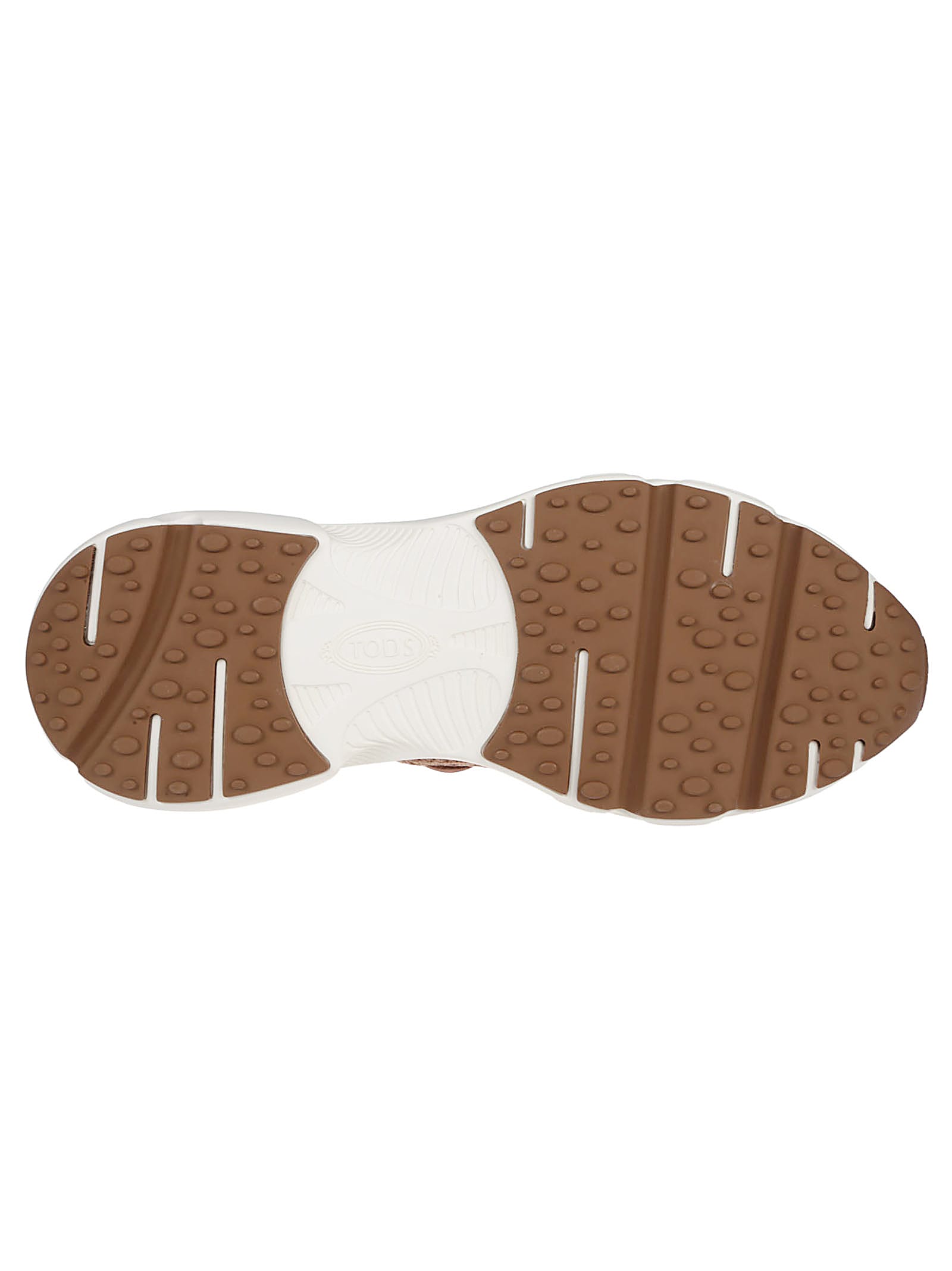 Tod's Womens Tods Sport Run 54c Calzino Logo-embellished Mesh-knit Low-top Trainers In Ballerina