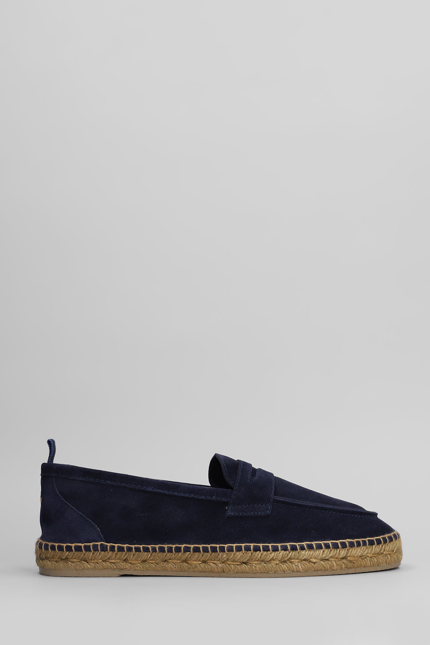 Castañer Nacho T-186 Espadrilles In Blue Suede