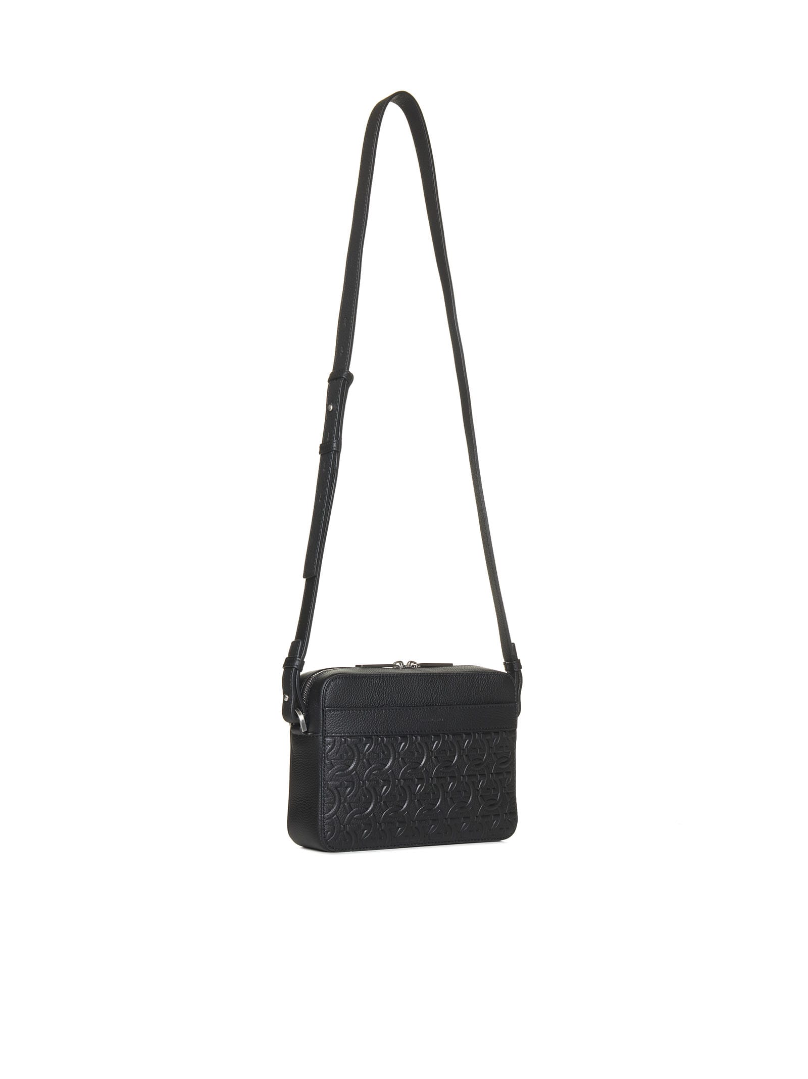 Shop Ferragamo Shoulder Bag In Nero || Nero || X 241363