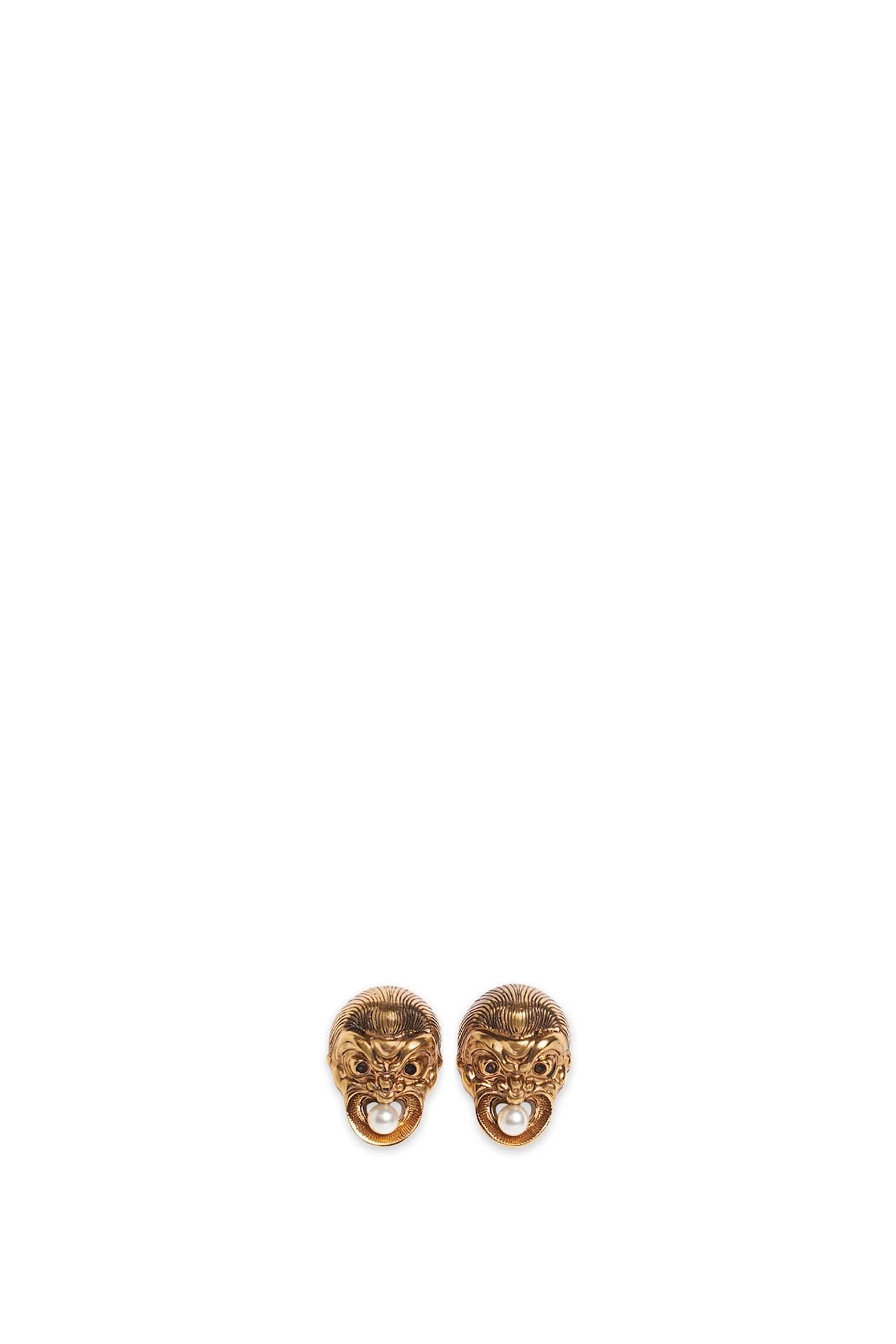 Shop Etro Earrings In Golden