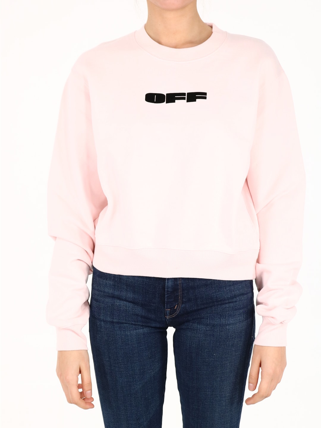Off-White Logo Sweatshirt Pink