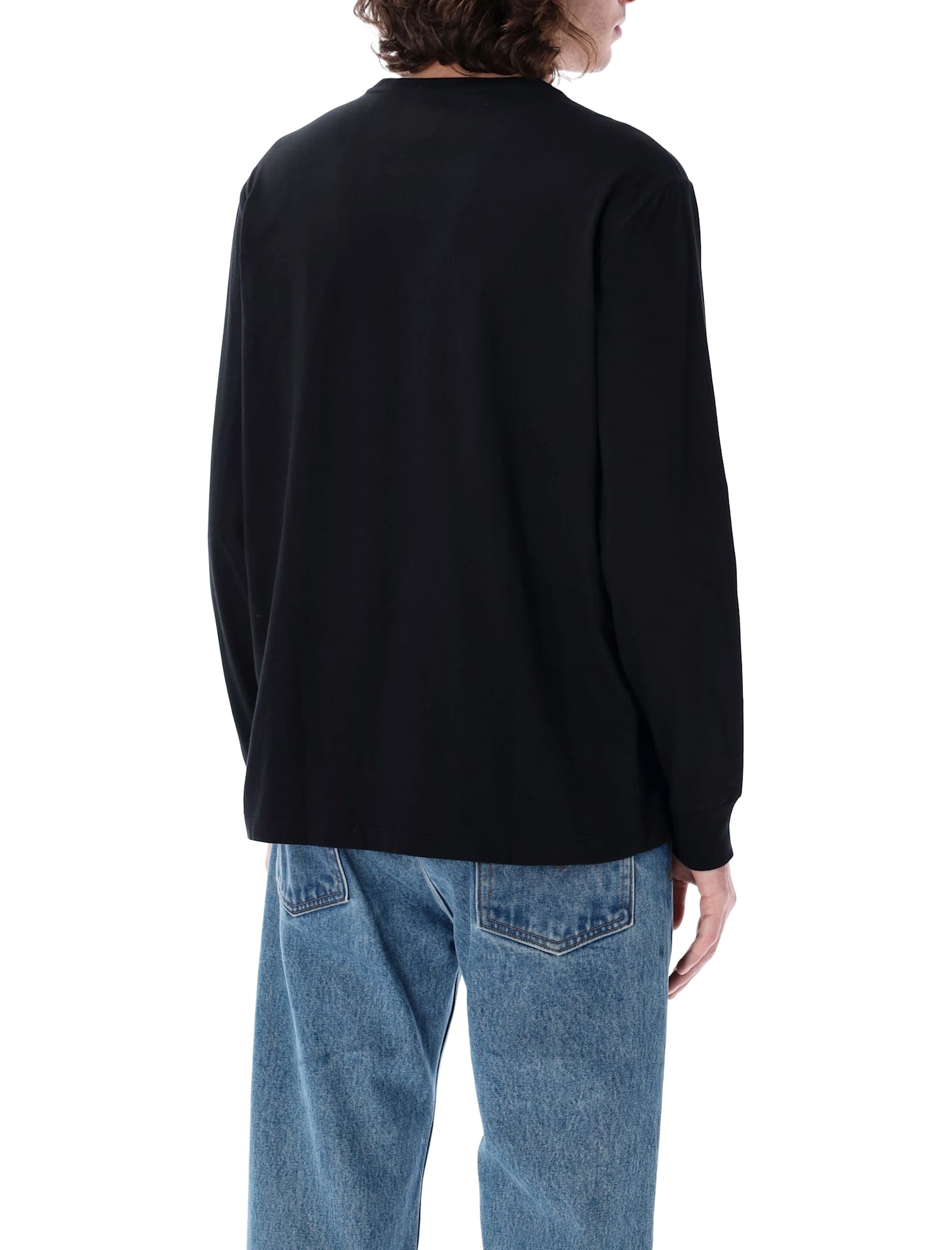 Polo Ralph Lauren Classic Long-sleeve T-shirt In Black