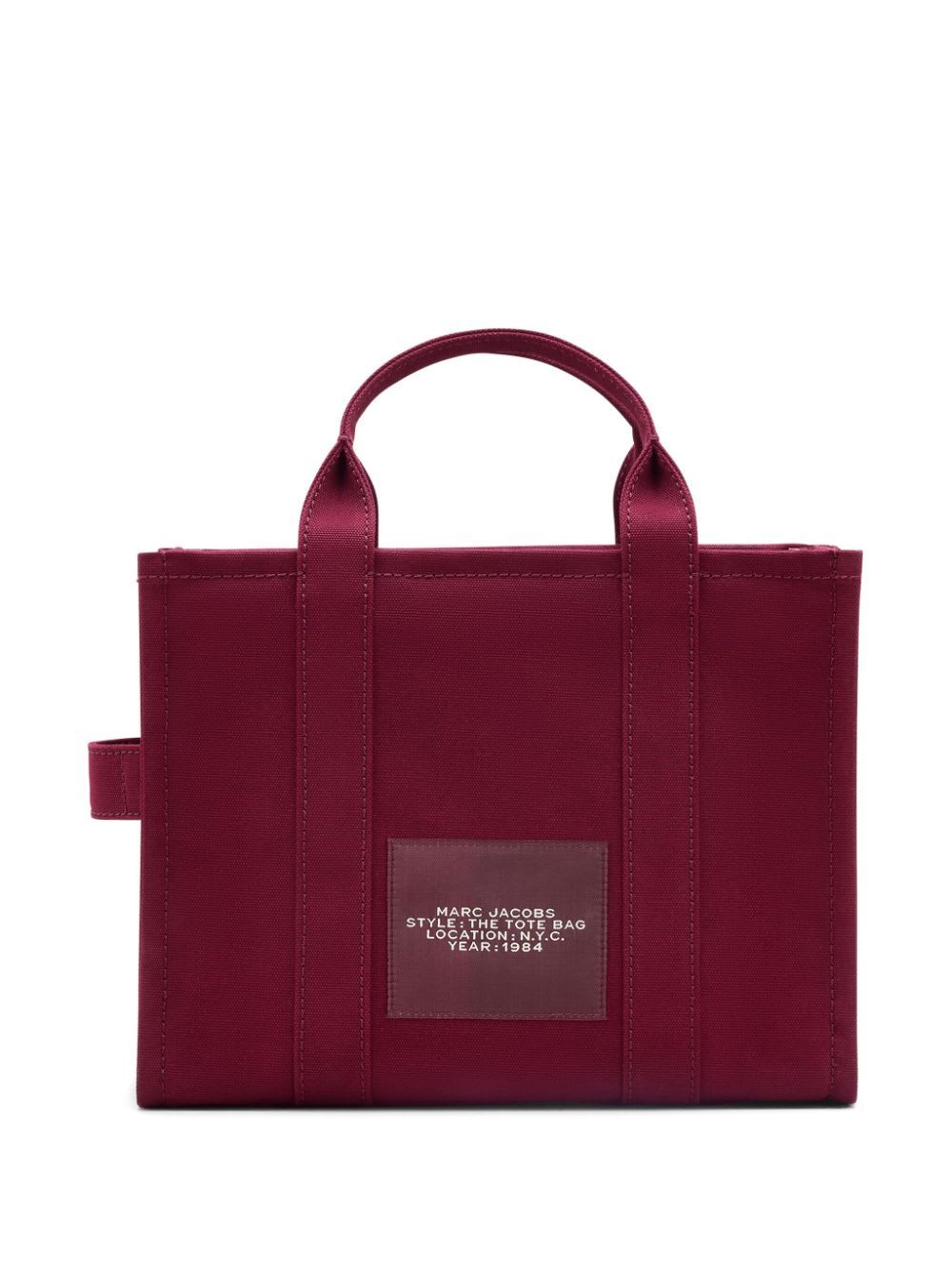 Shop Marc Jacobs The Medium Tote In Oxblood