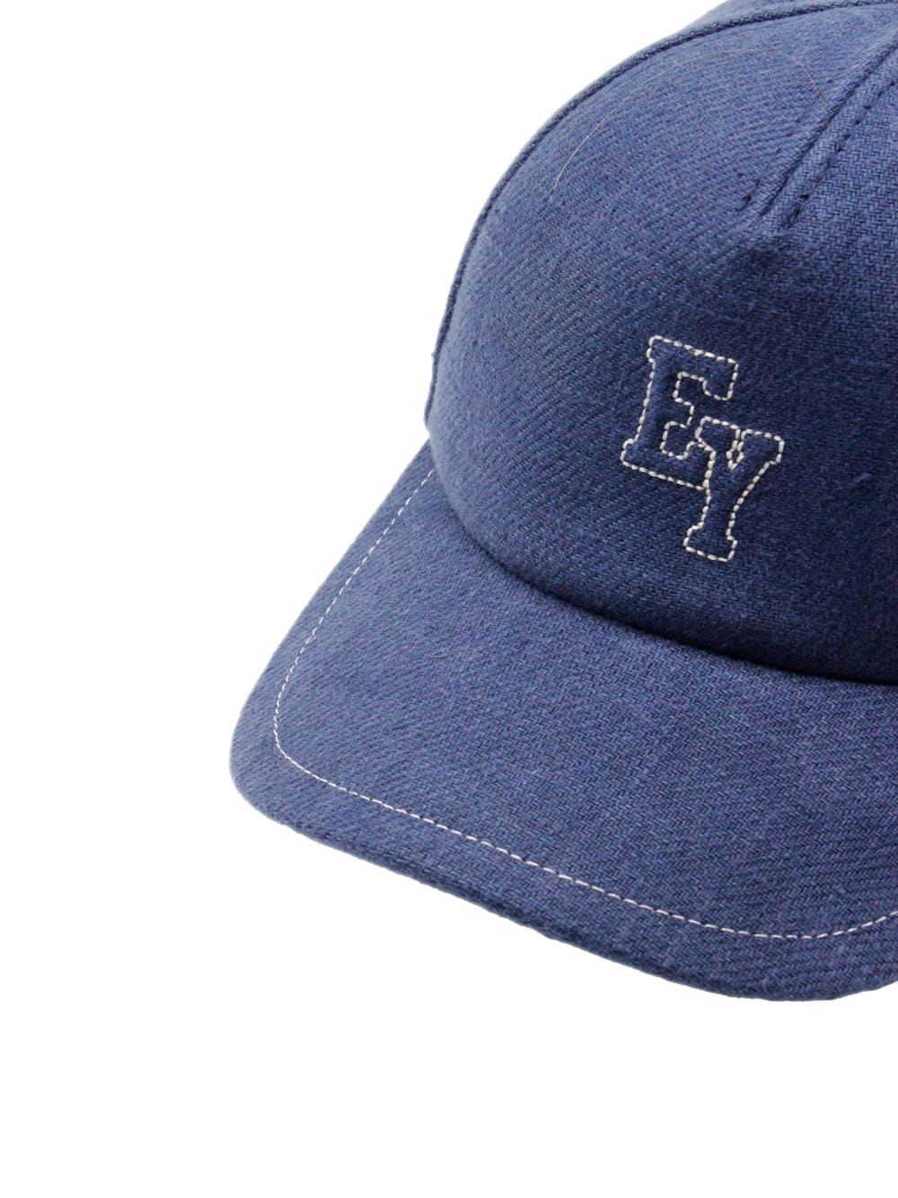Eleventy Embossed Logo Baseball Cap In Blue