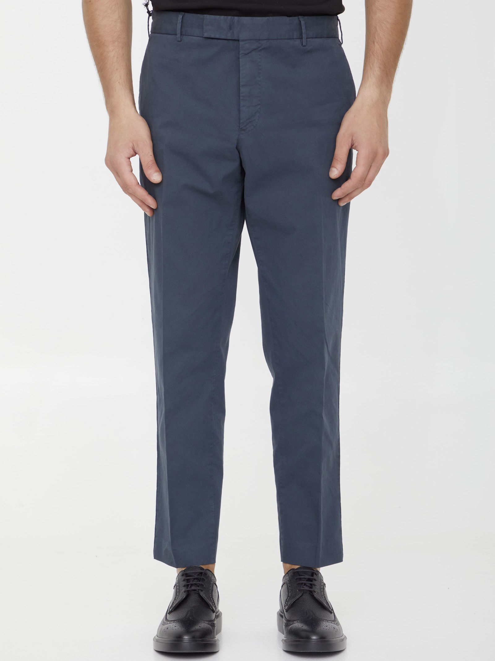 Pt01 Edge Trousers In Blue