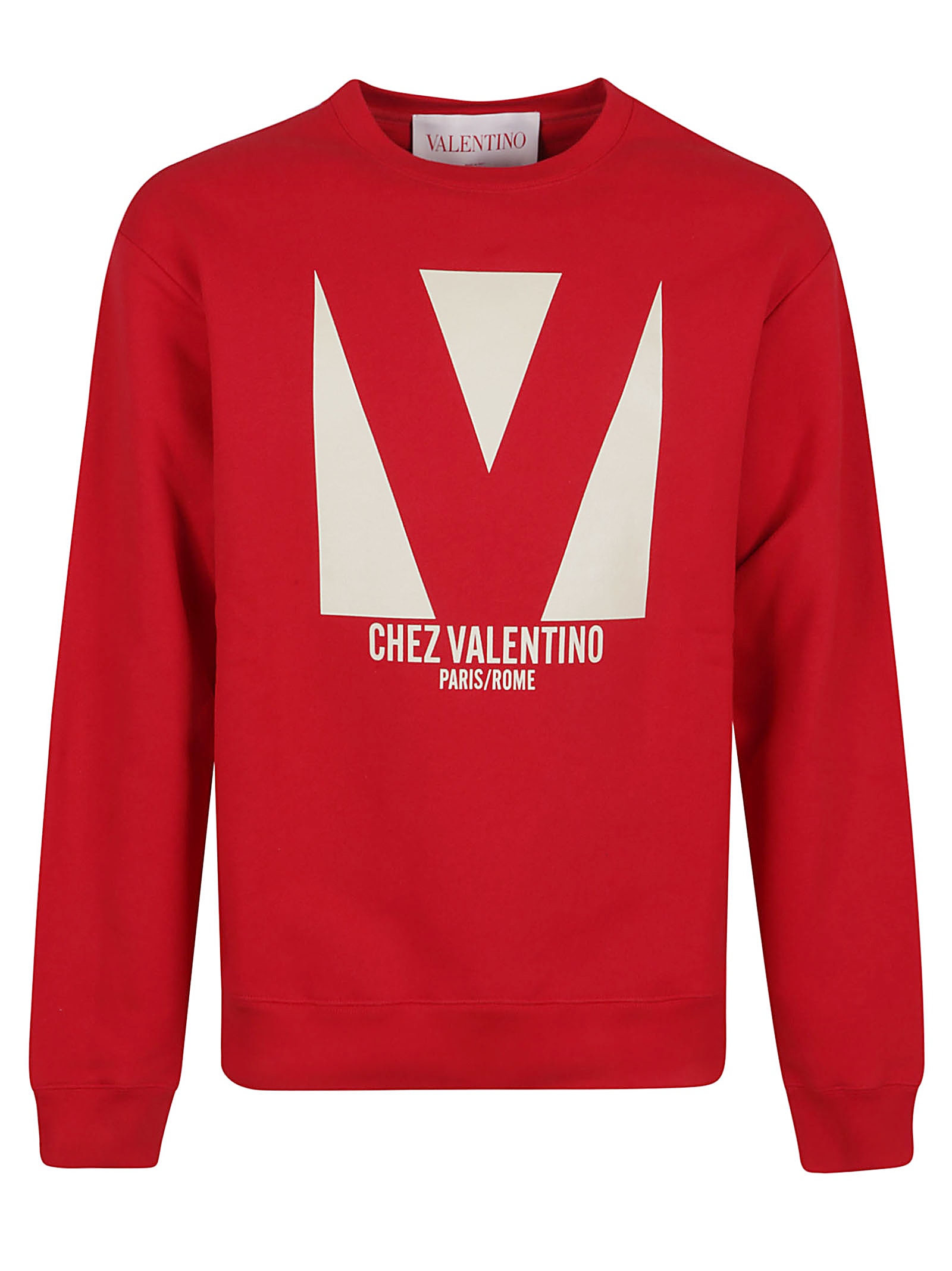 Jersey Felpa Chez Valentino Cotton Sweatshirt