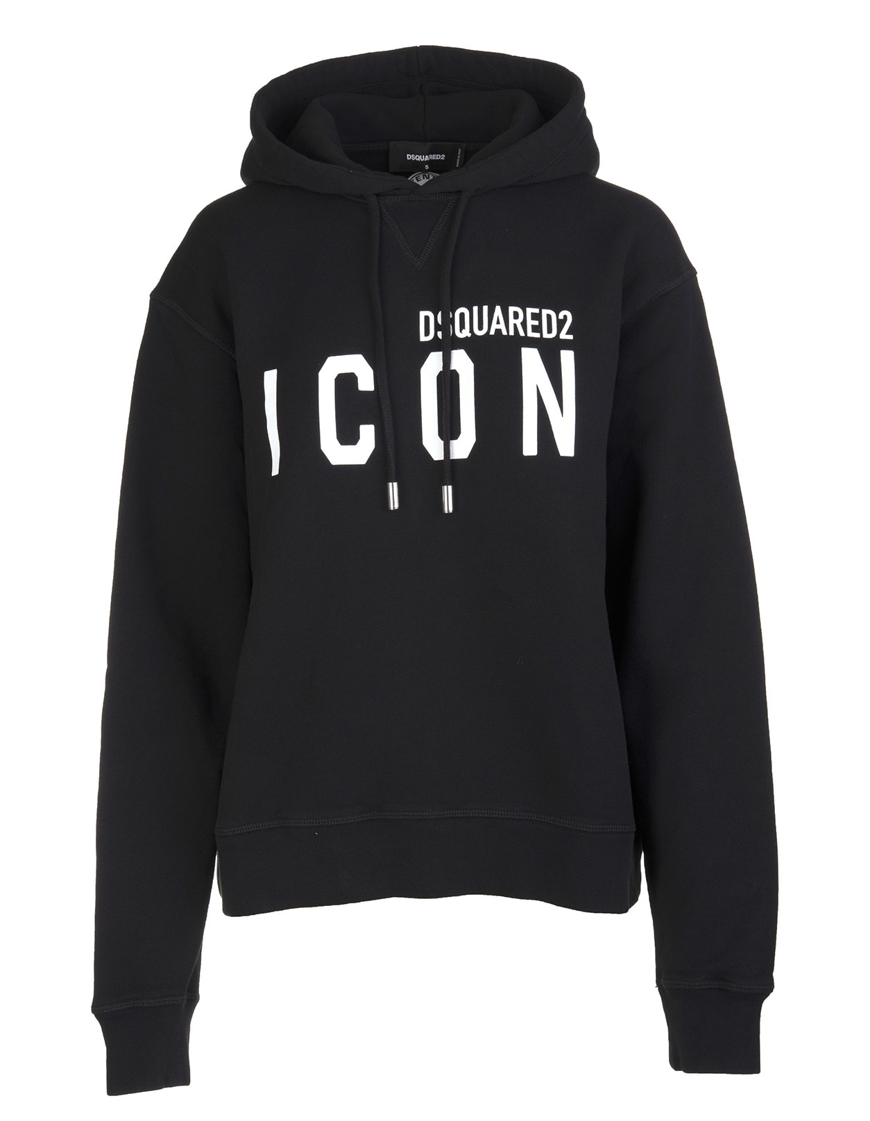 Dsquared2 Woman Black Icon Hoodie