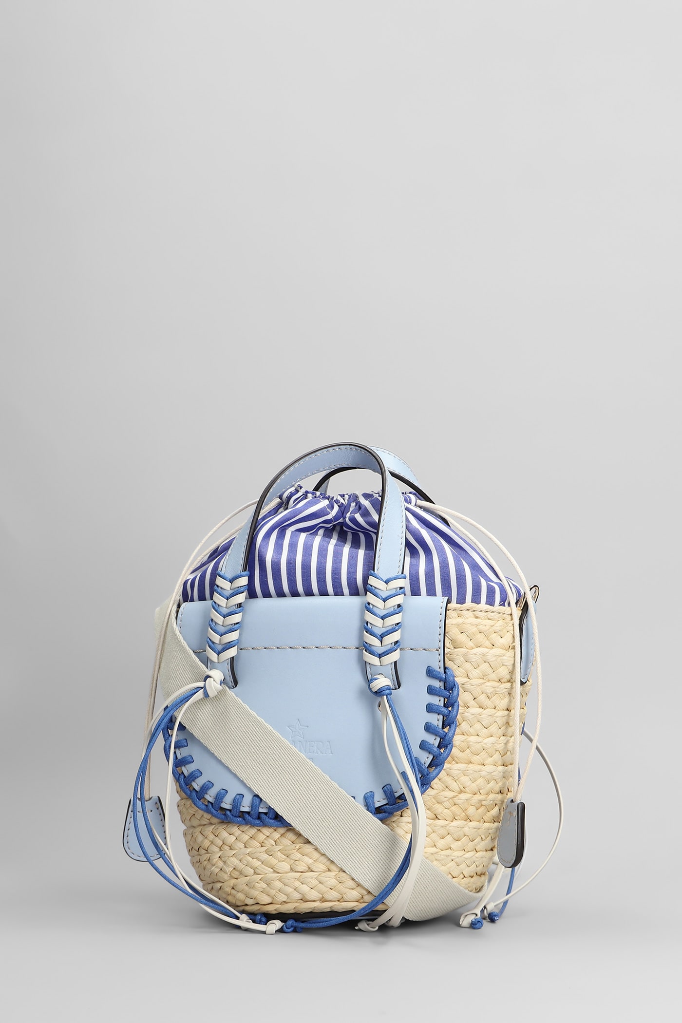 Cuba Lab Habanera Tote In Beige Raffia