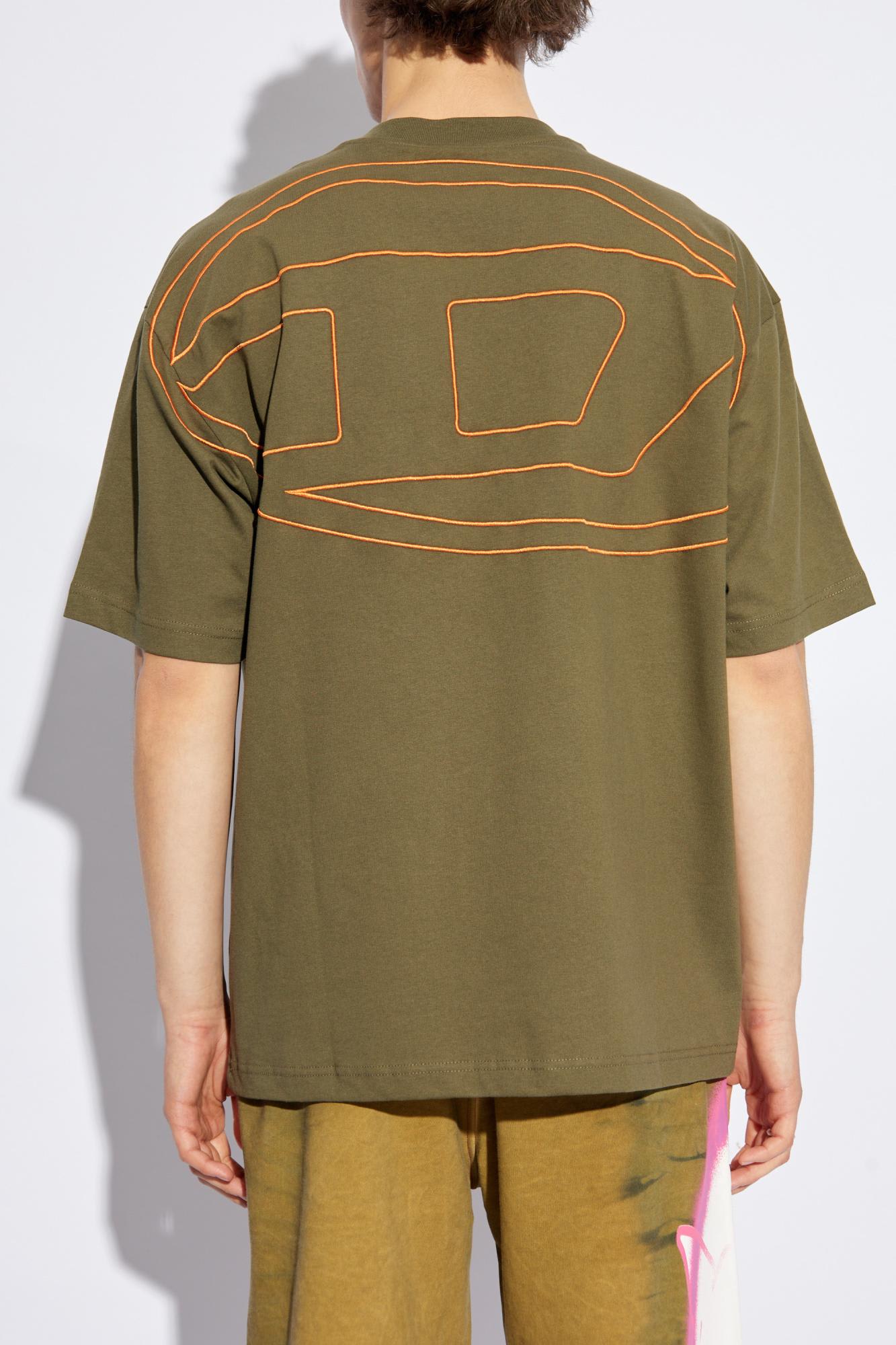 Diesel T-shirt T-boggy-megoval-d In #valore!