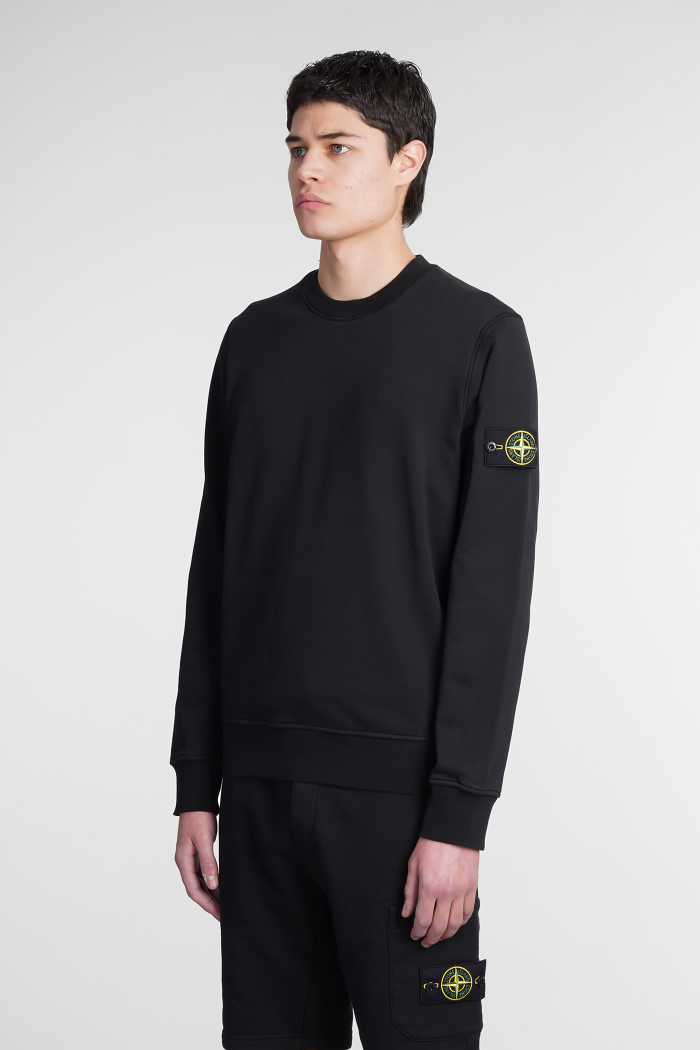 Crewneck Sweatshirt In Black | ModeSens