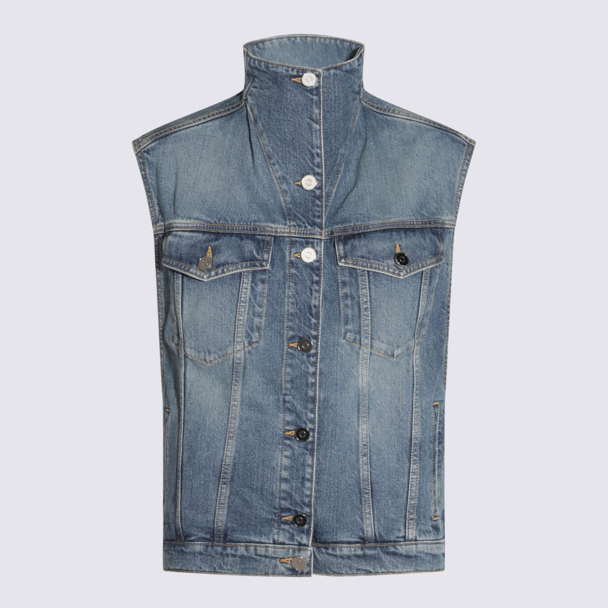 Blue Cotton Denim Jacket