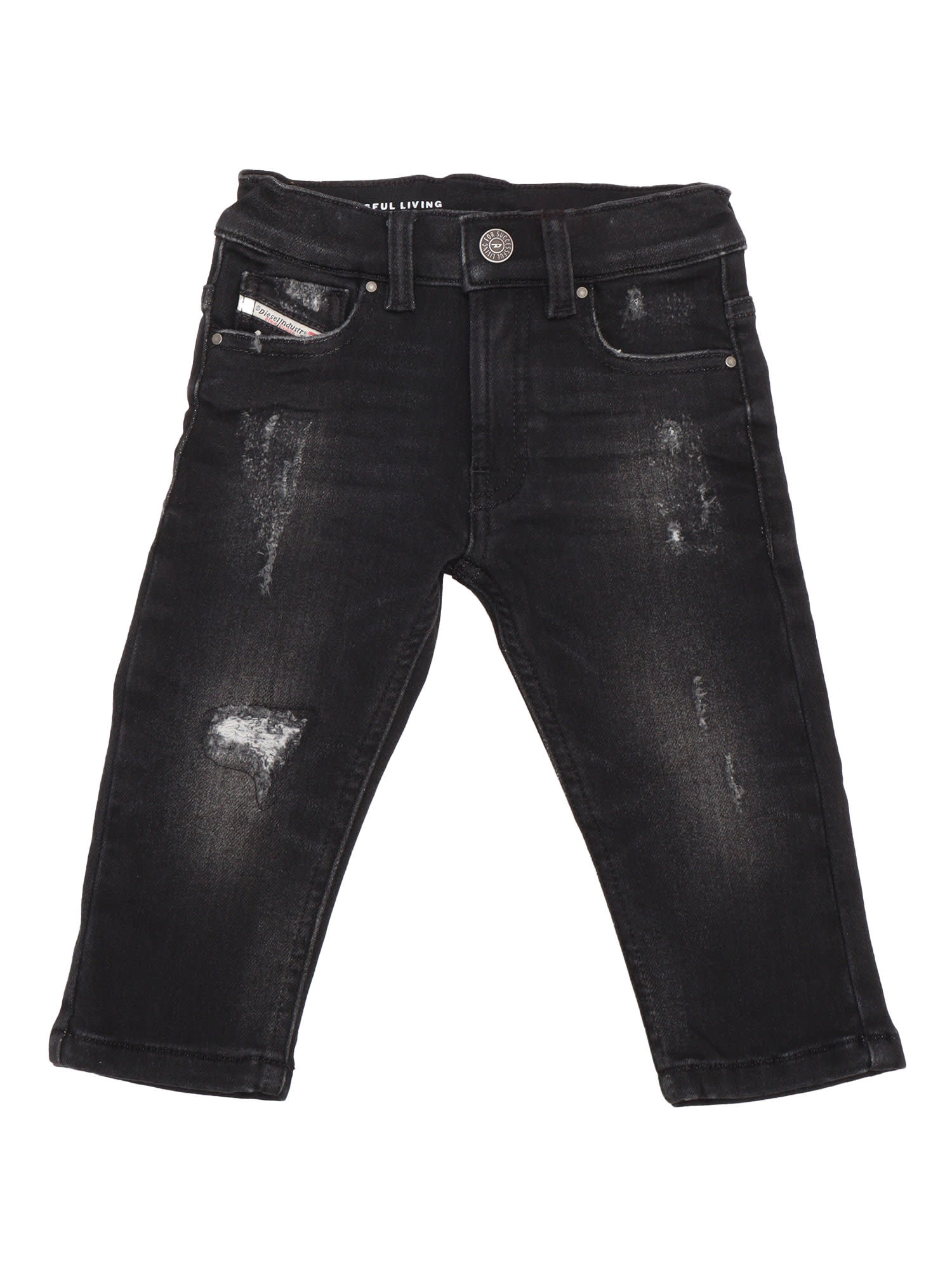 Shop Diesel 5 Pockets In Black