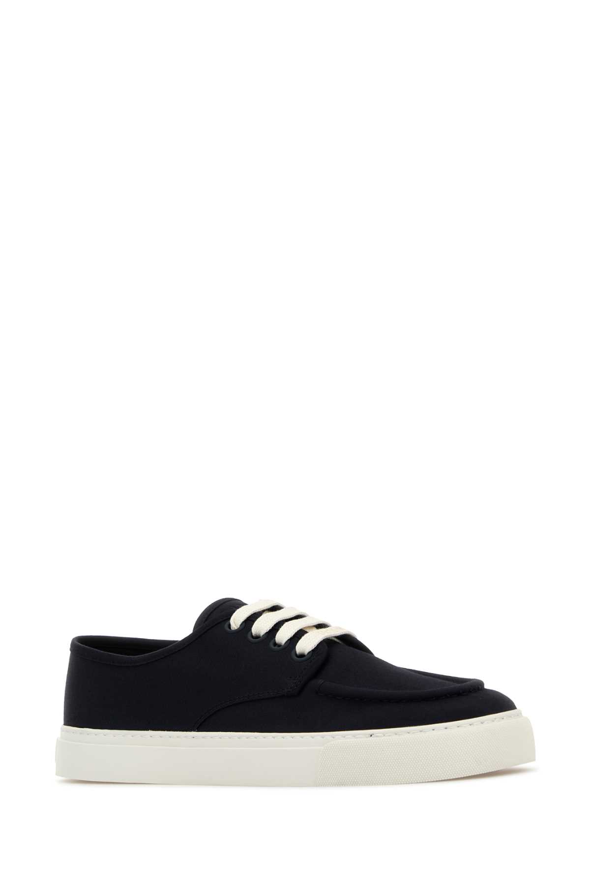 Prada Sneakers In Tela Blu Navy Uomo