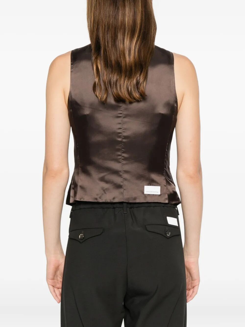 Nine In The Morning Ariele Gilet In Blue