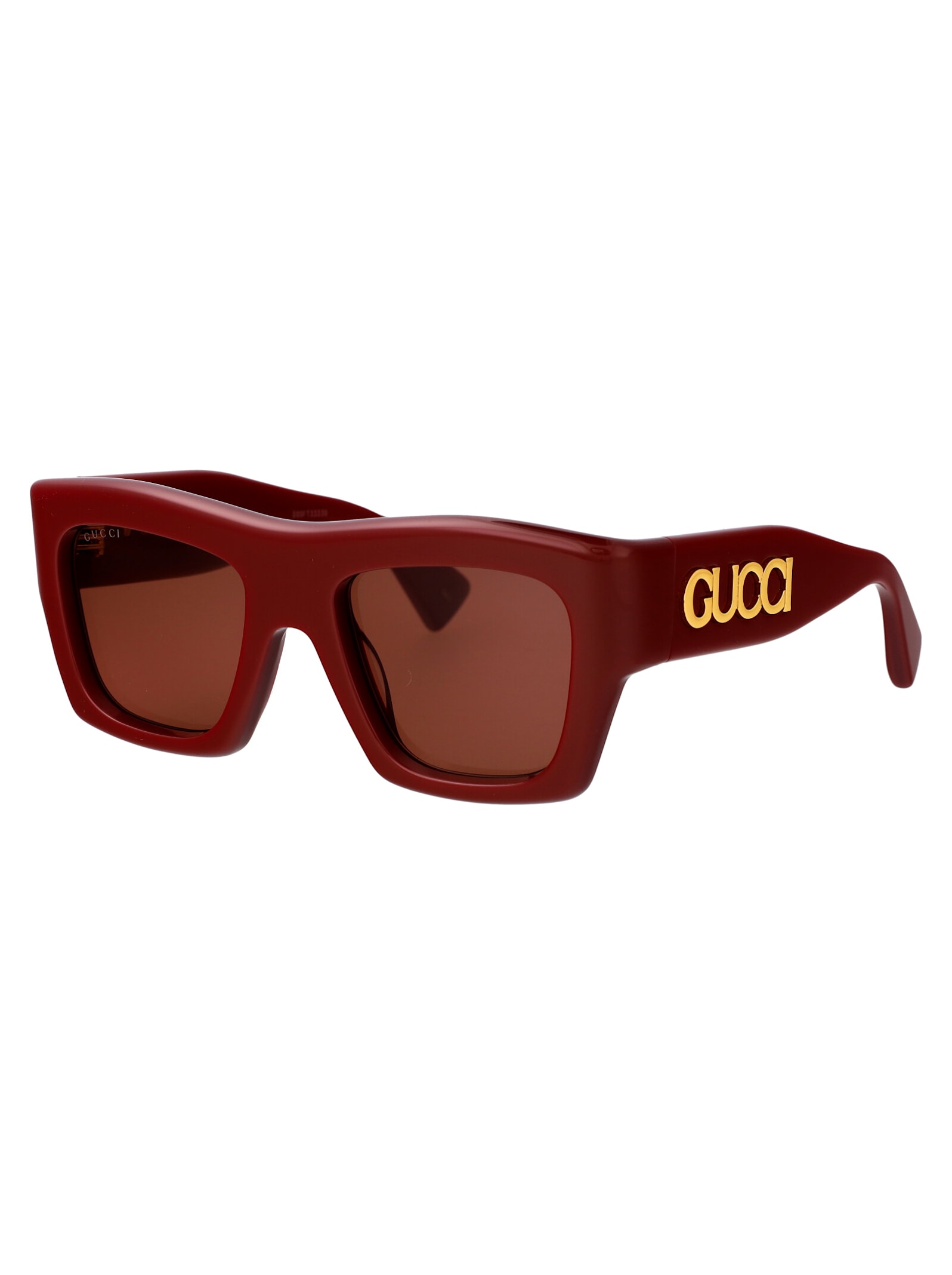 Shop Gucci Gg1772s Sunglasses In Bordeaux