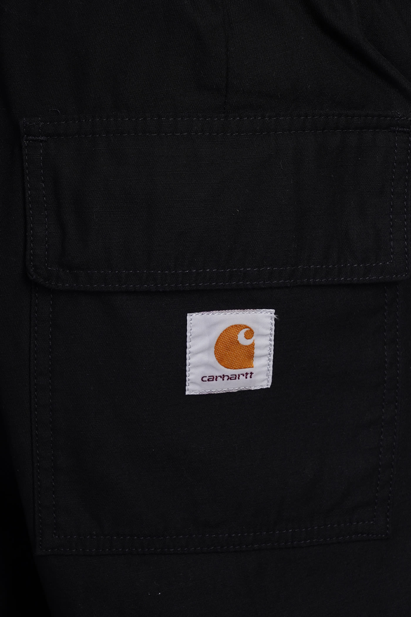 Shop Carhartt Pants In Black Cotton