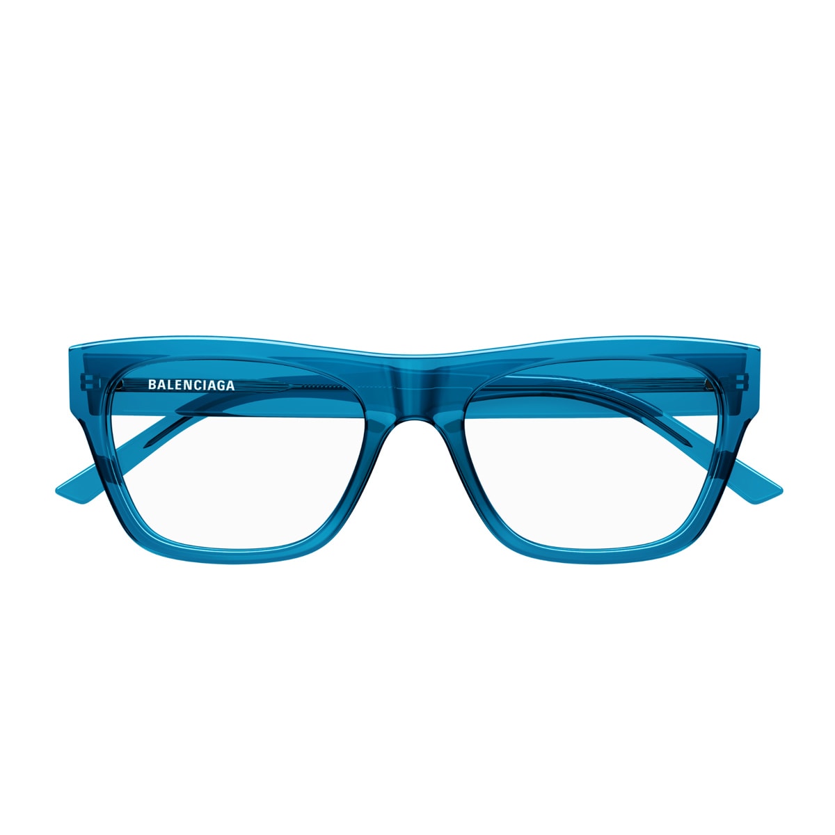 Shop Balenciaga Bb0308o 004 Glasses In Blu