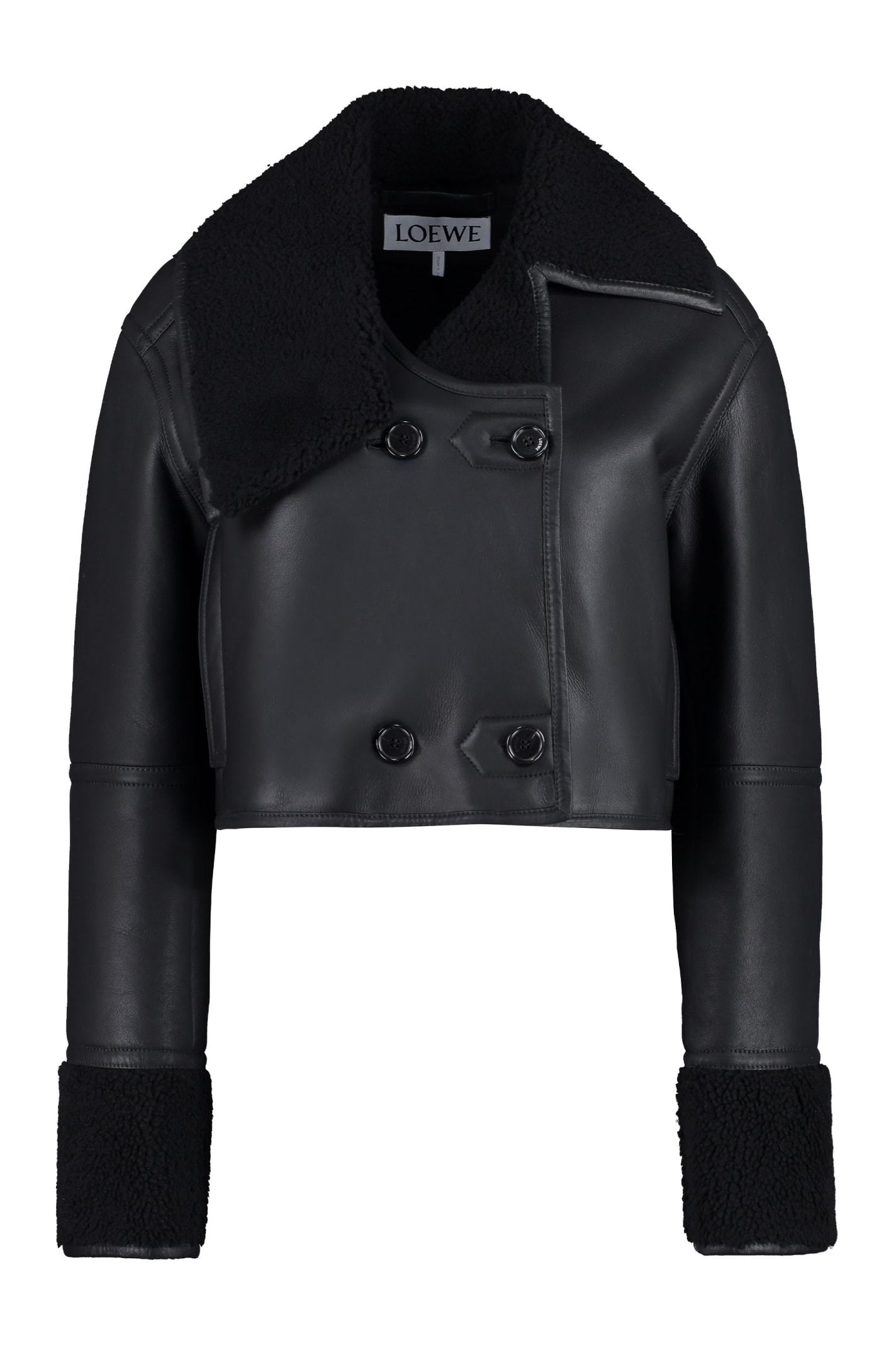 Loewe Deconstructed Leather Jacket