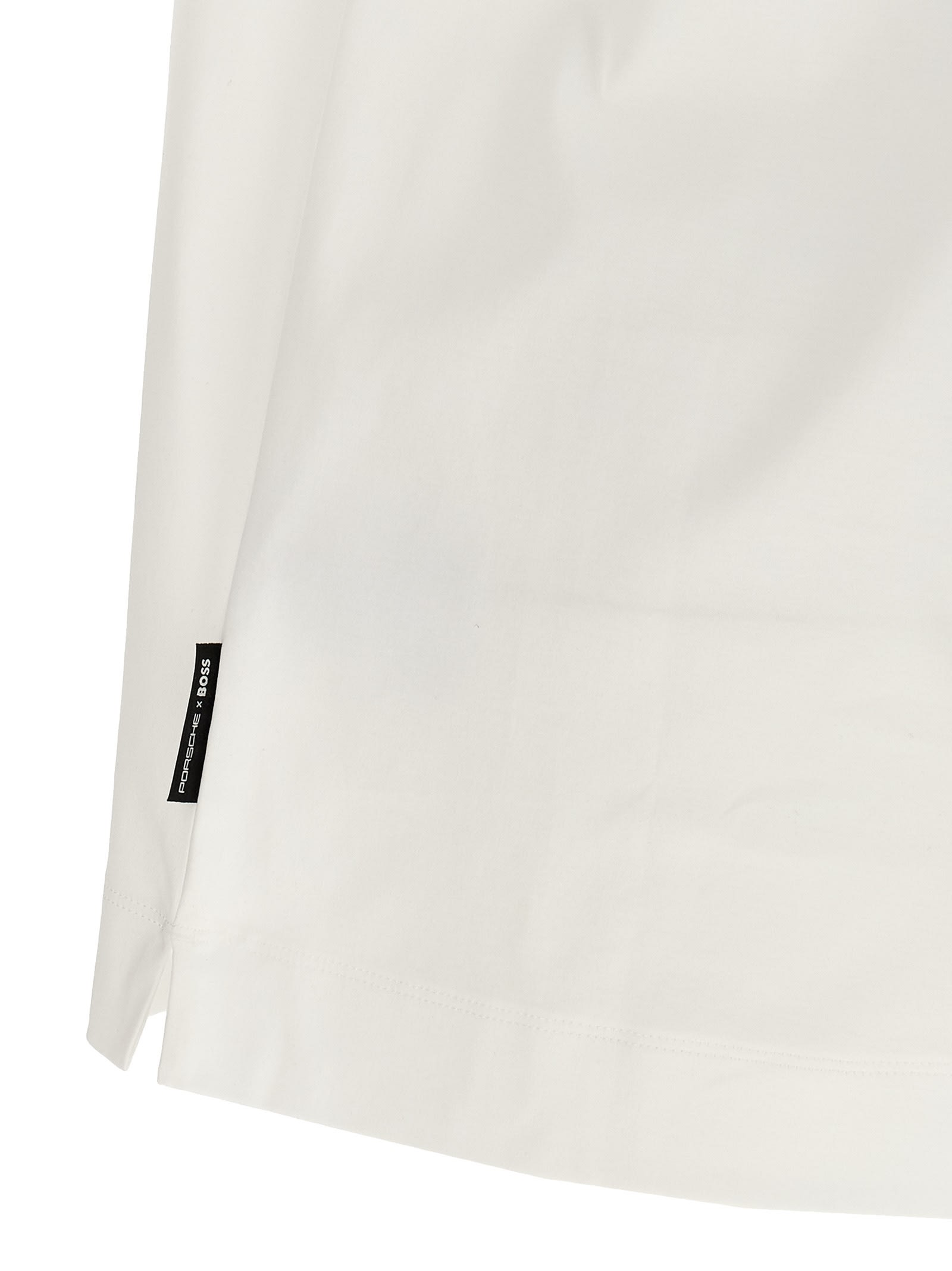 Hugo Boss Porsche X Boss C-parris 197 Polo Shirt In White