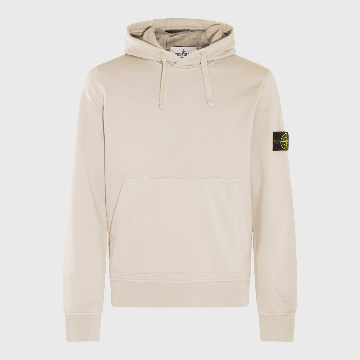 Beige Cotton Sweatshirt