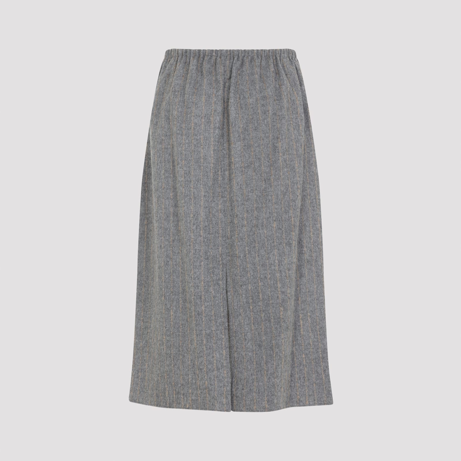 Carven Pull-on Skirt In Gray