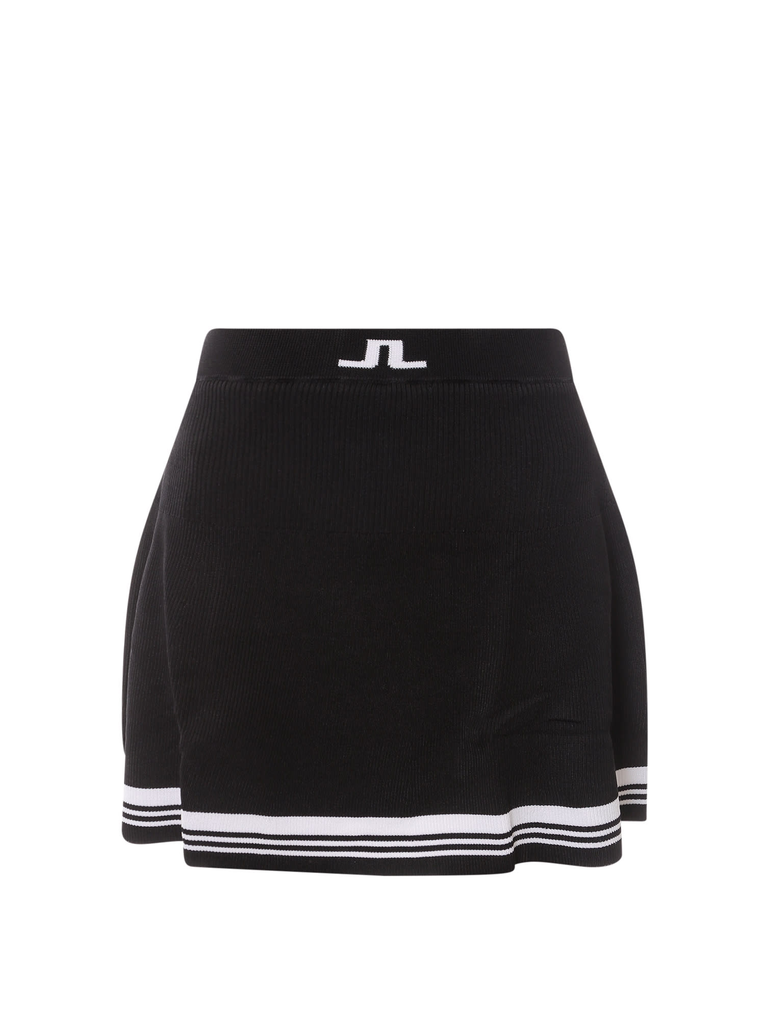 Shop J. Lindeberg Frida Skirt In Black