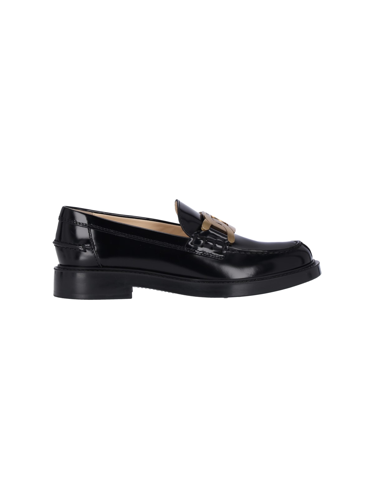 TOD'S BUCKLE DETAIL LOAFERS
