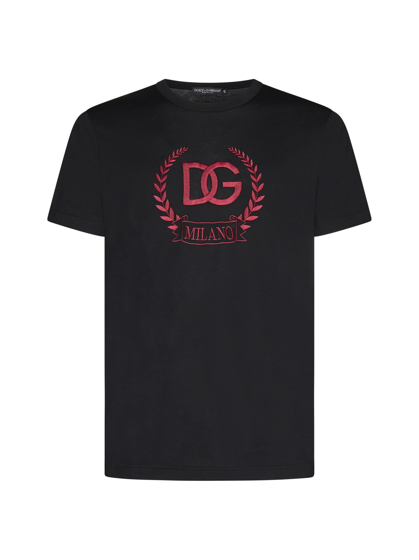 Dolce & Gabbana Black Cotton T-shirt