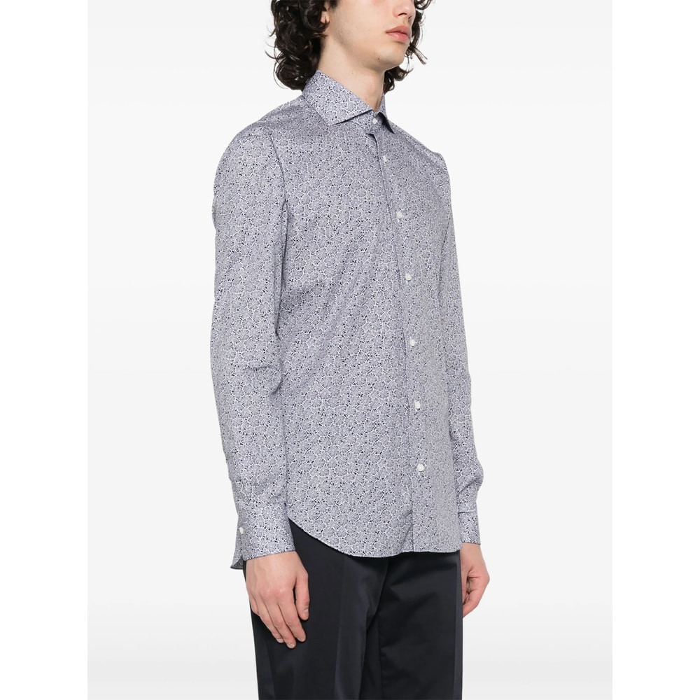 Barba Napoli Barba Shirts In Blue