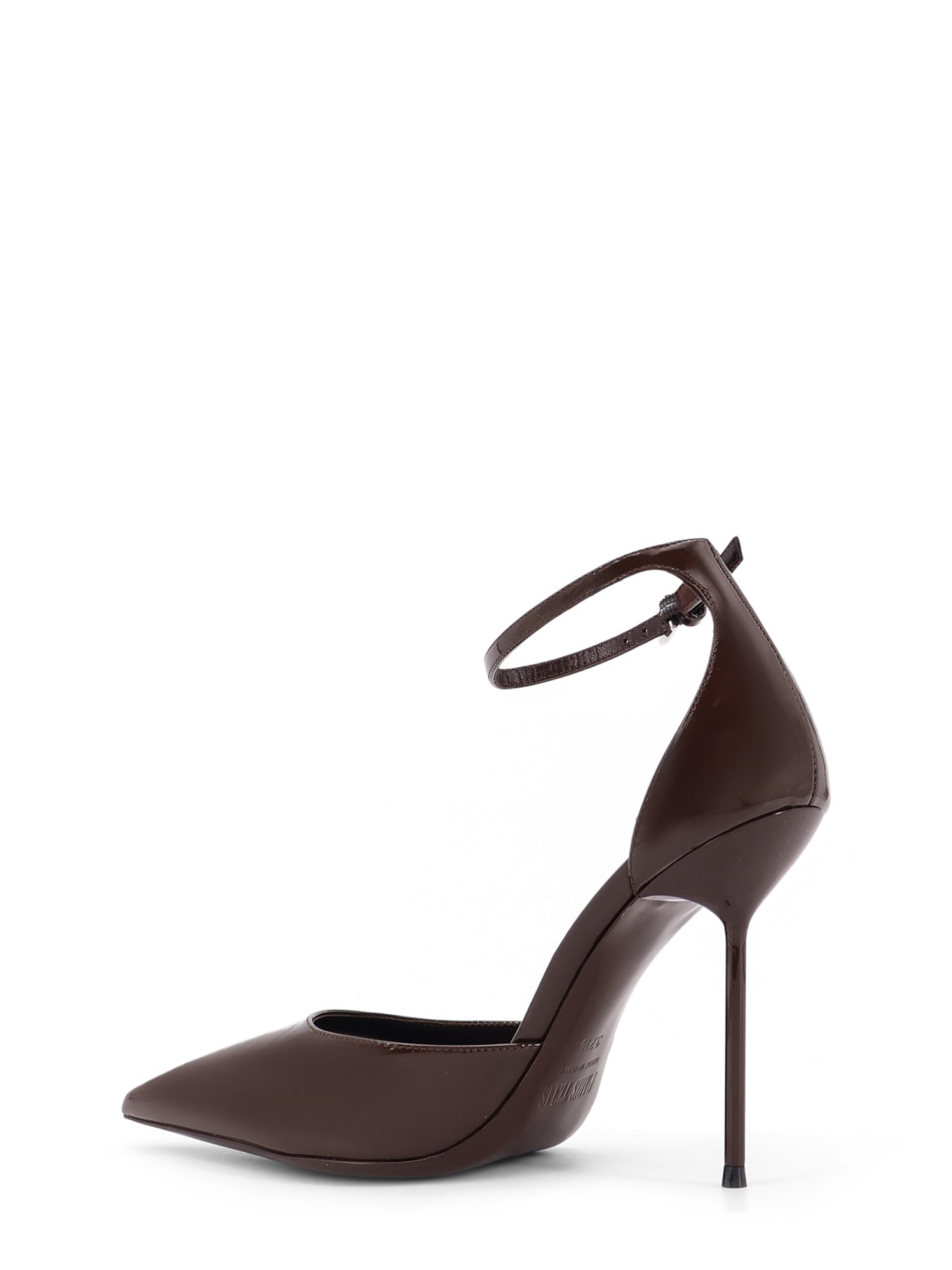 Paris Texas Lidia Patent Leather Pumps In Brown
