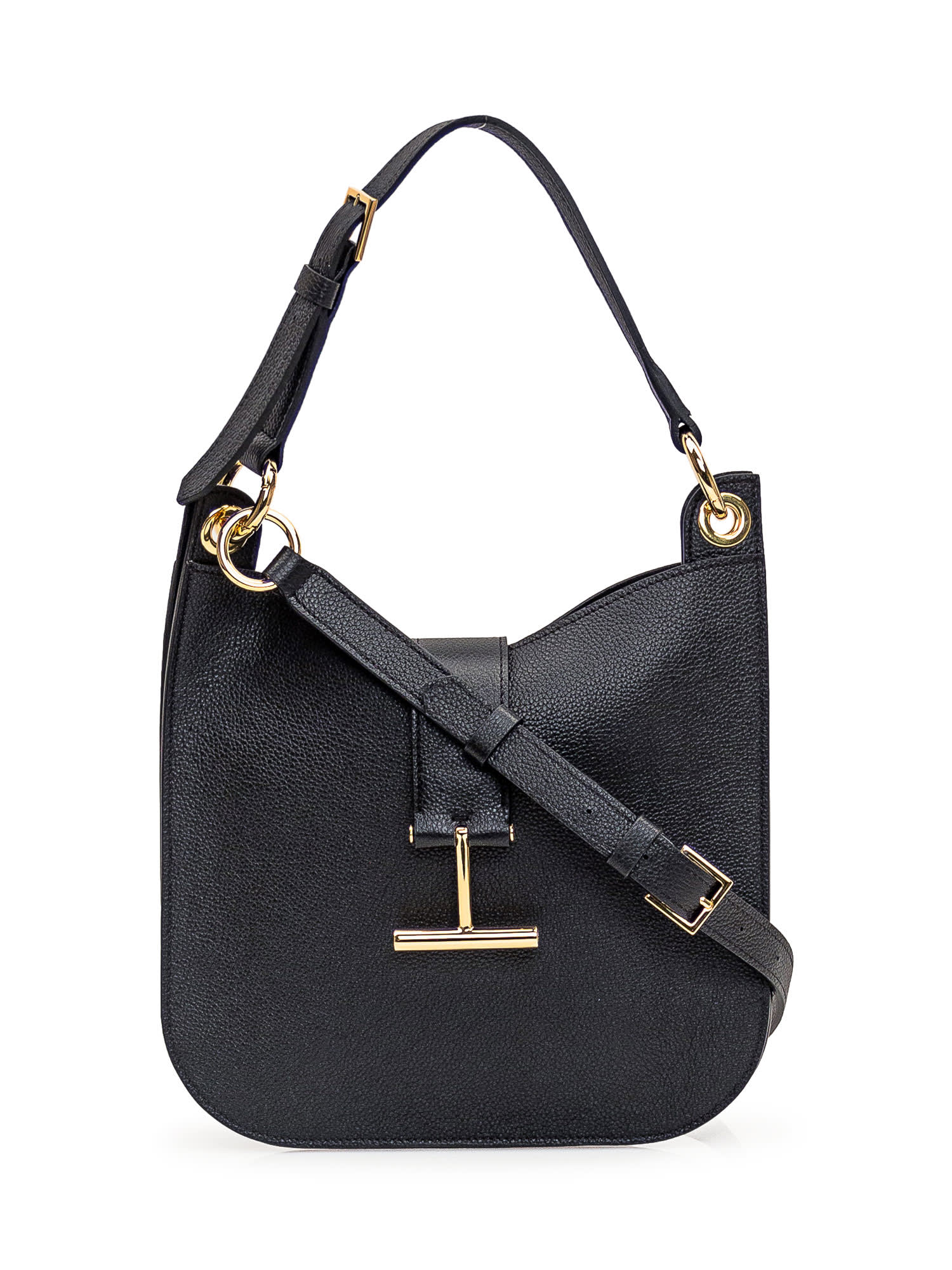 Shop Tom Ford Small Tara Bag In Black