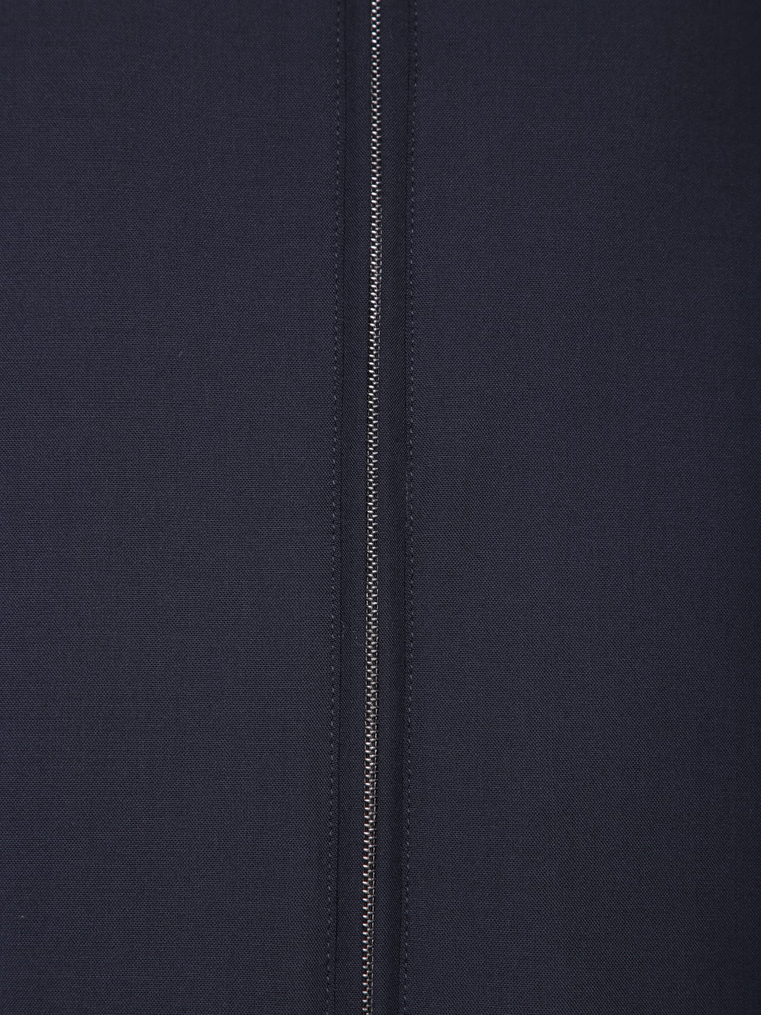 Herno Blue Nylon Jacket In Blue