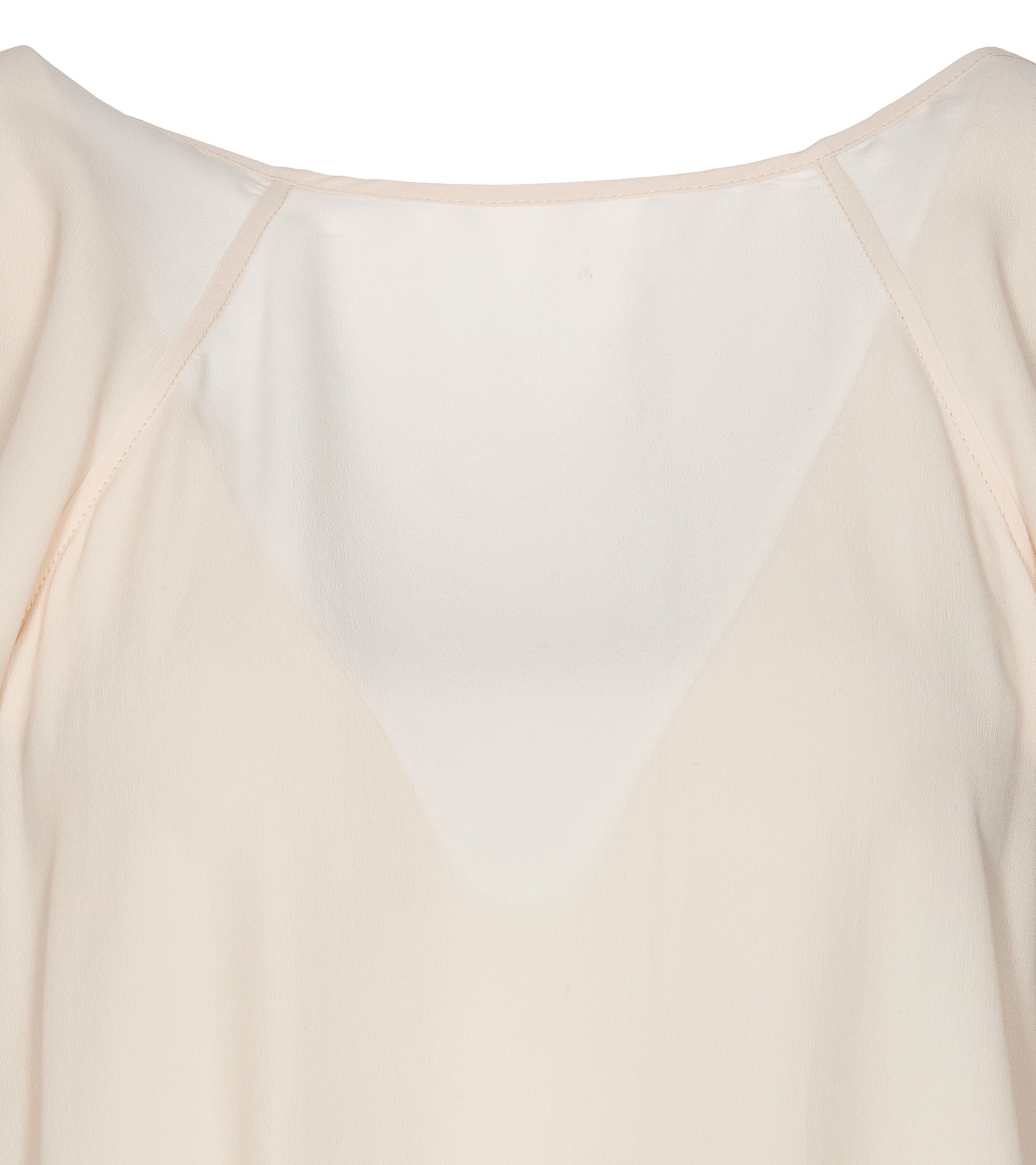 Shop Pinko Botanico Silk Blend Blouse In Pink