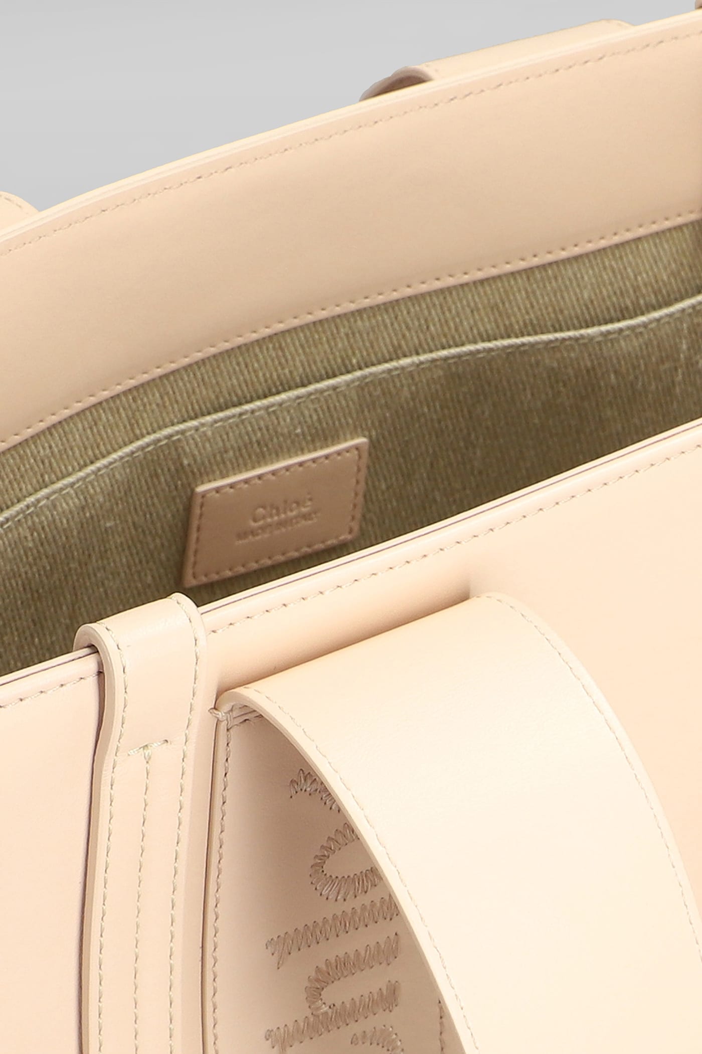 Chloé Tote In Rose-pink Leather In Rose-pink